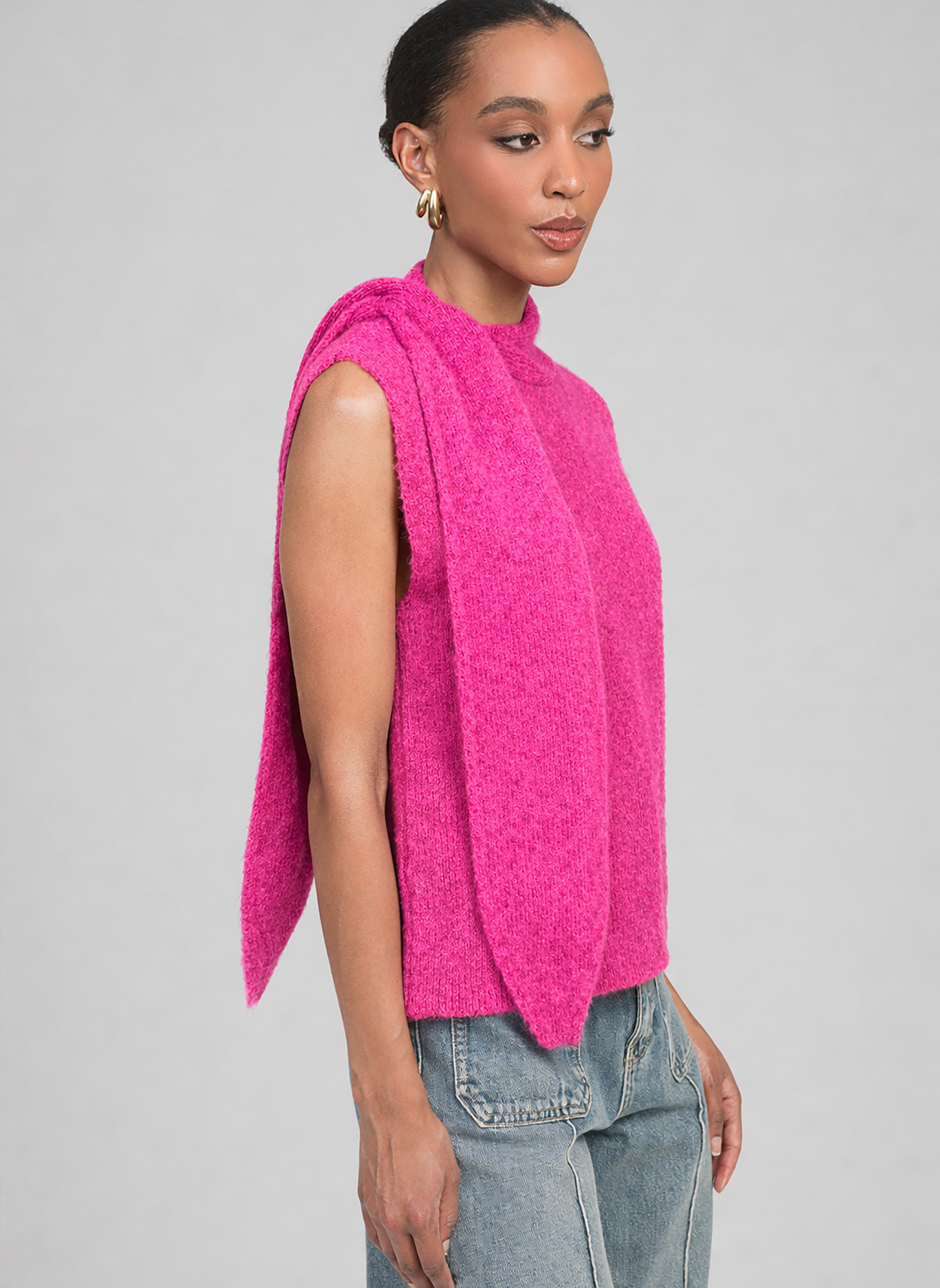 PULL LABIANI rose fluo