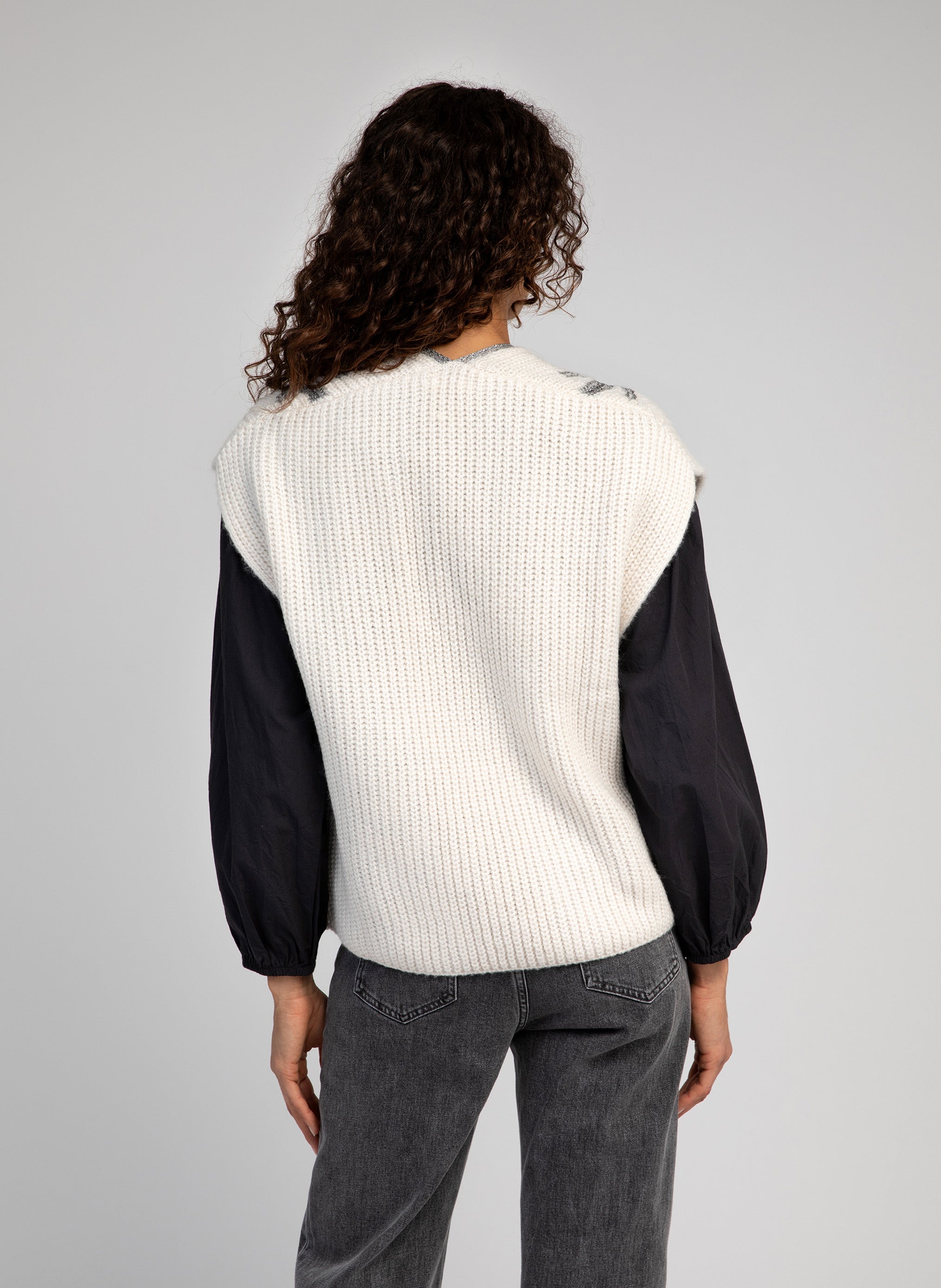 CARDIGAN LADAKINI argent
