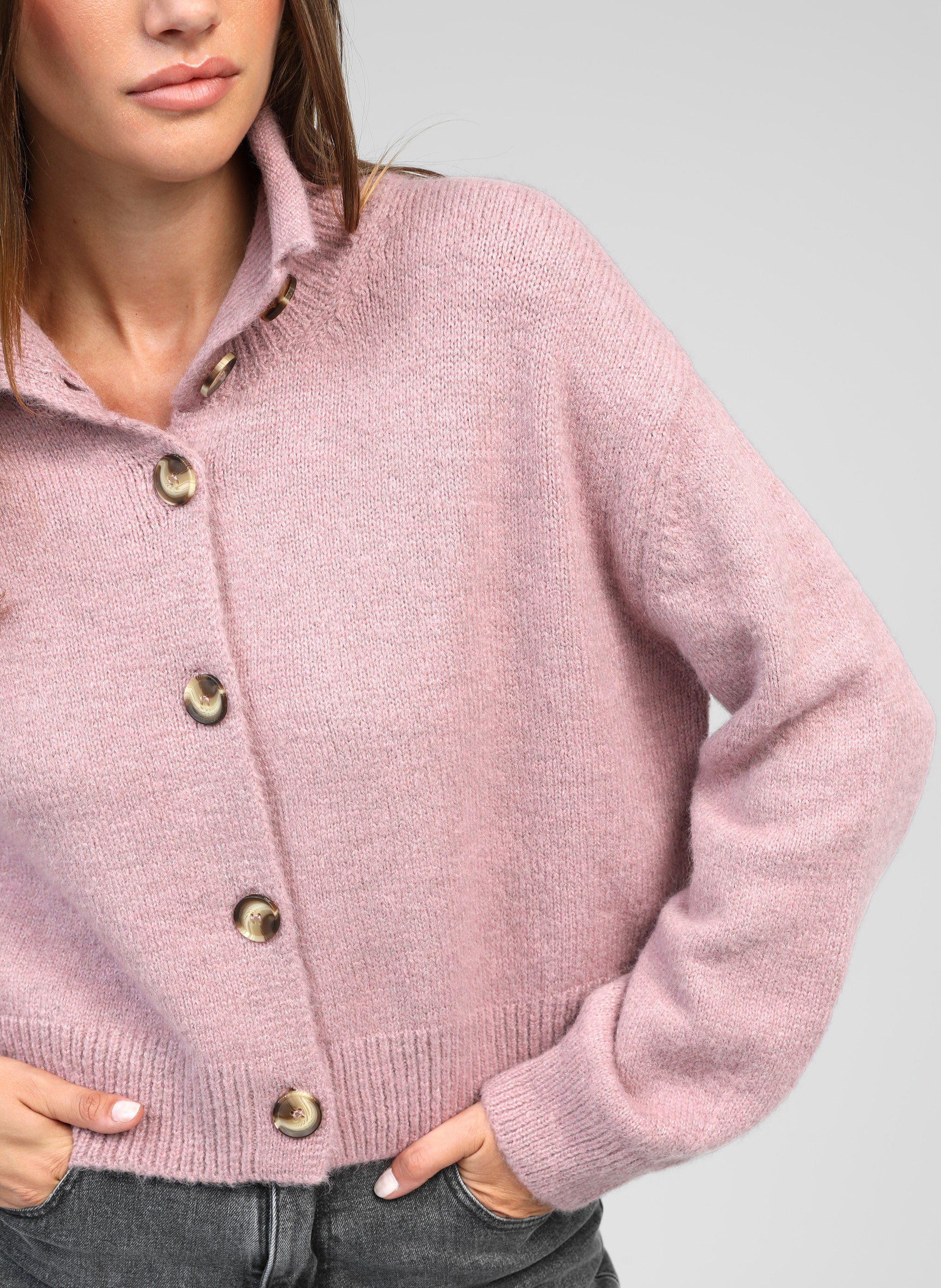 LAKEYLA rosa viejo GILET