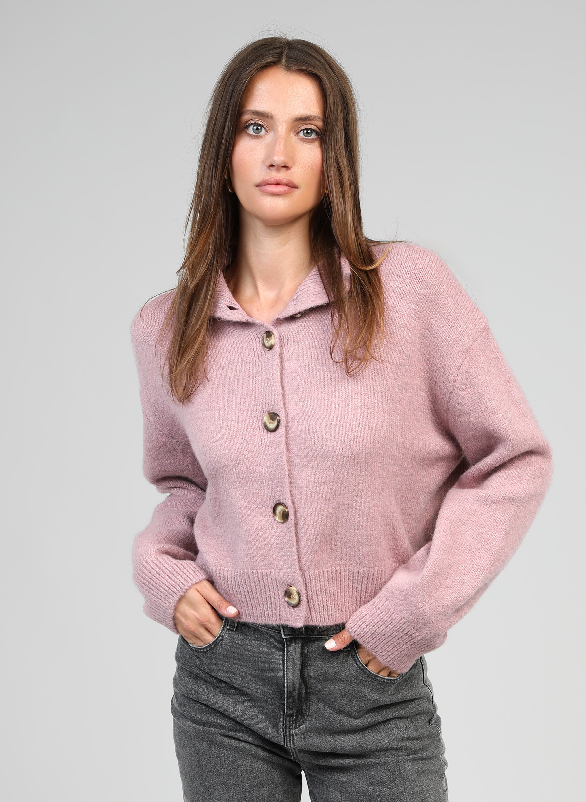 LAKEYLA rosa viejo GILET