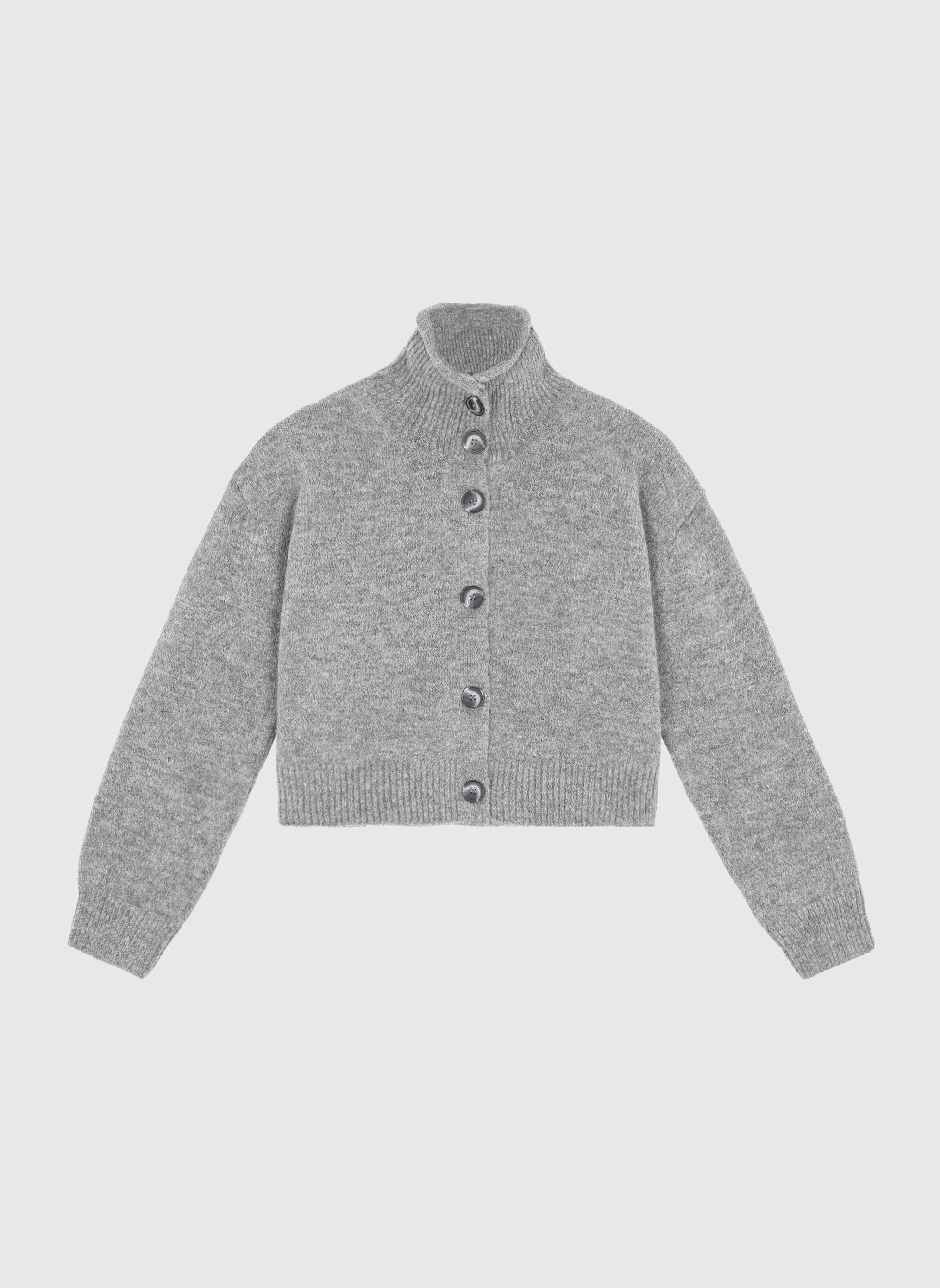 GILET LAKEYLA gris moteado