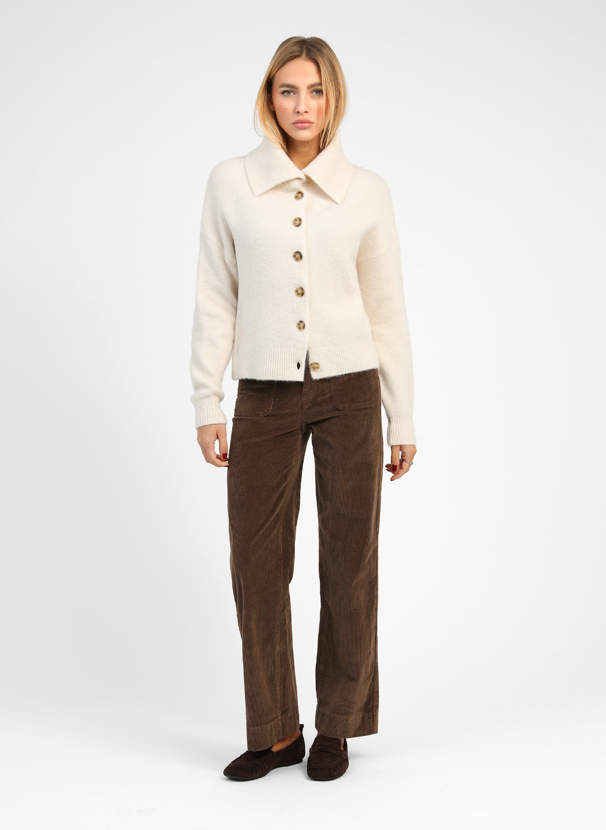 GILET LANTONY ecru