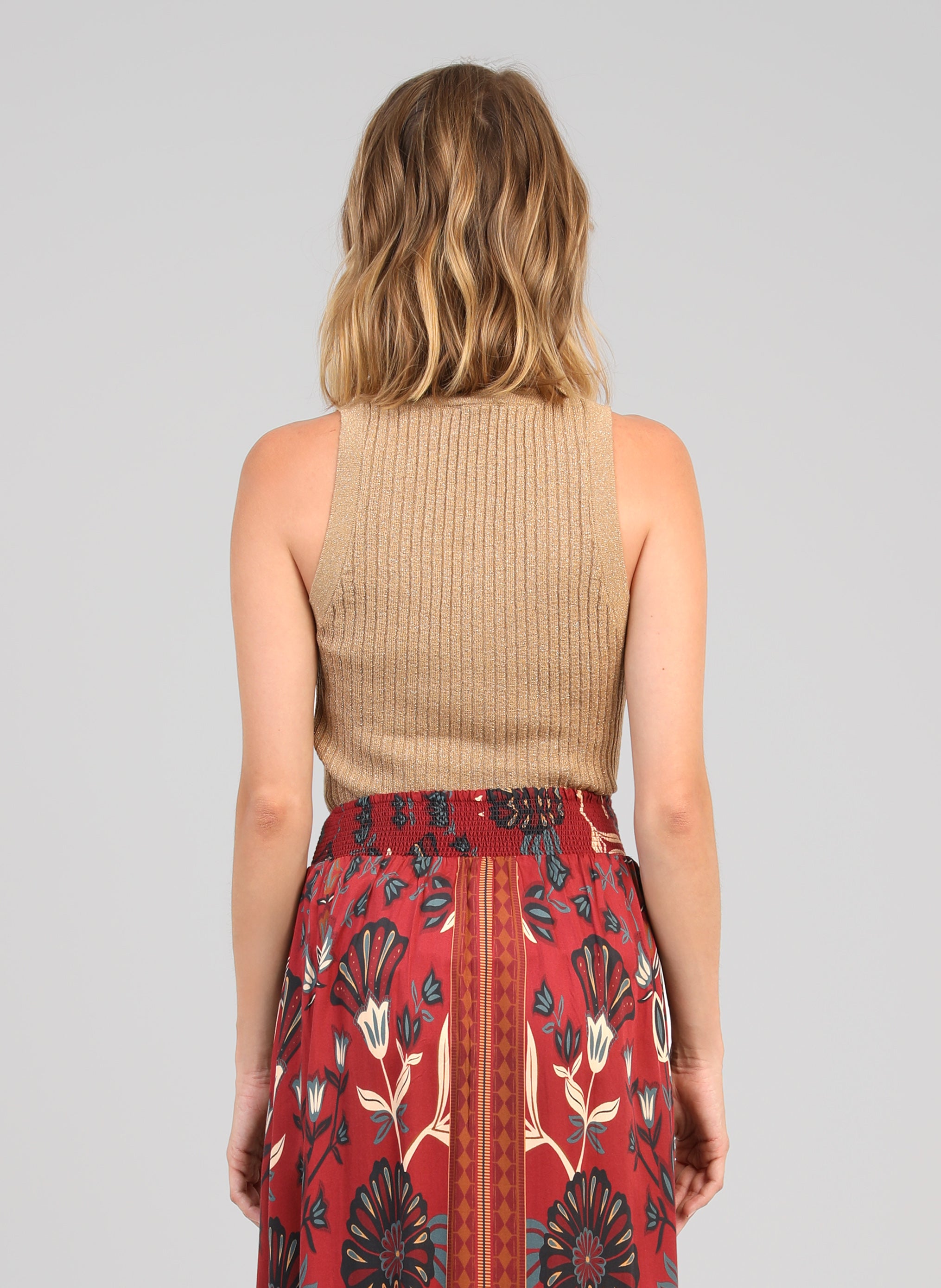 LAYA CAMEL TANK TOP
