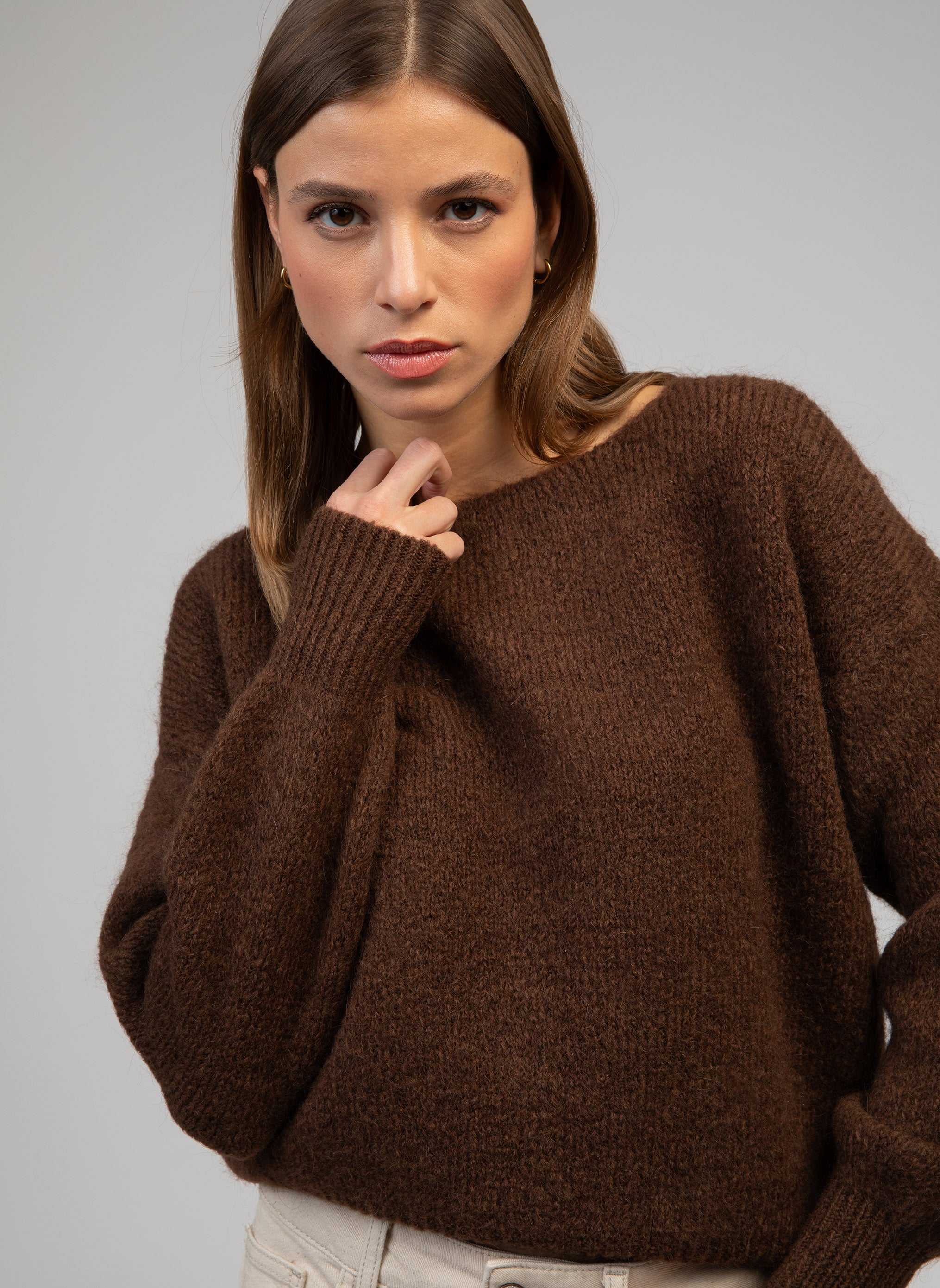 PULL LEBOUMI brown