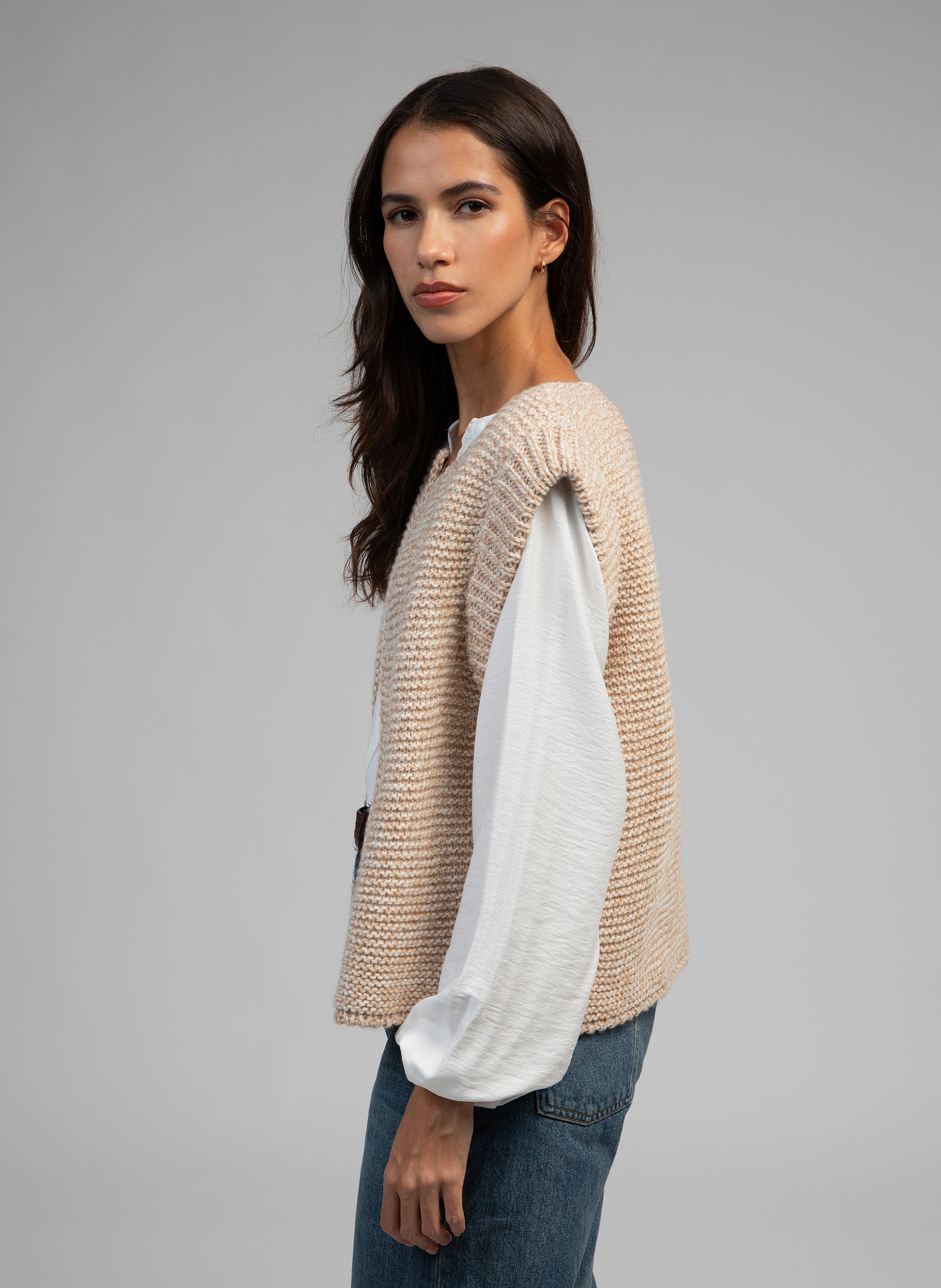 CARDIGAN LEGRINGOU CH beige