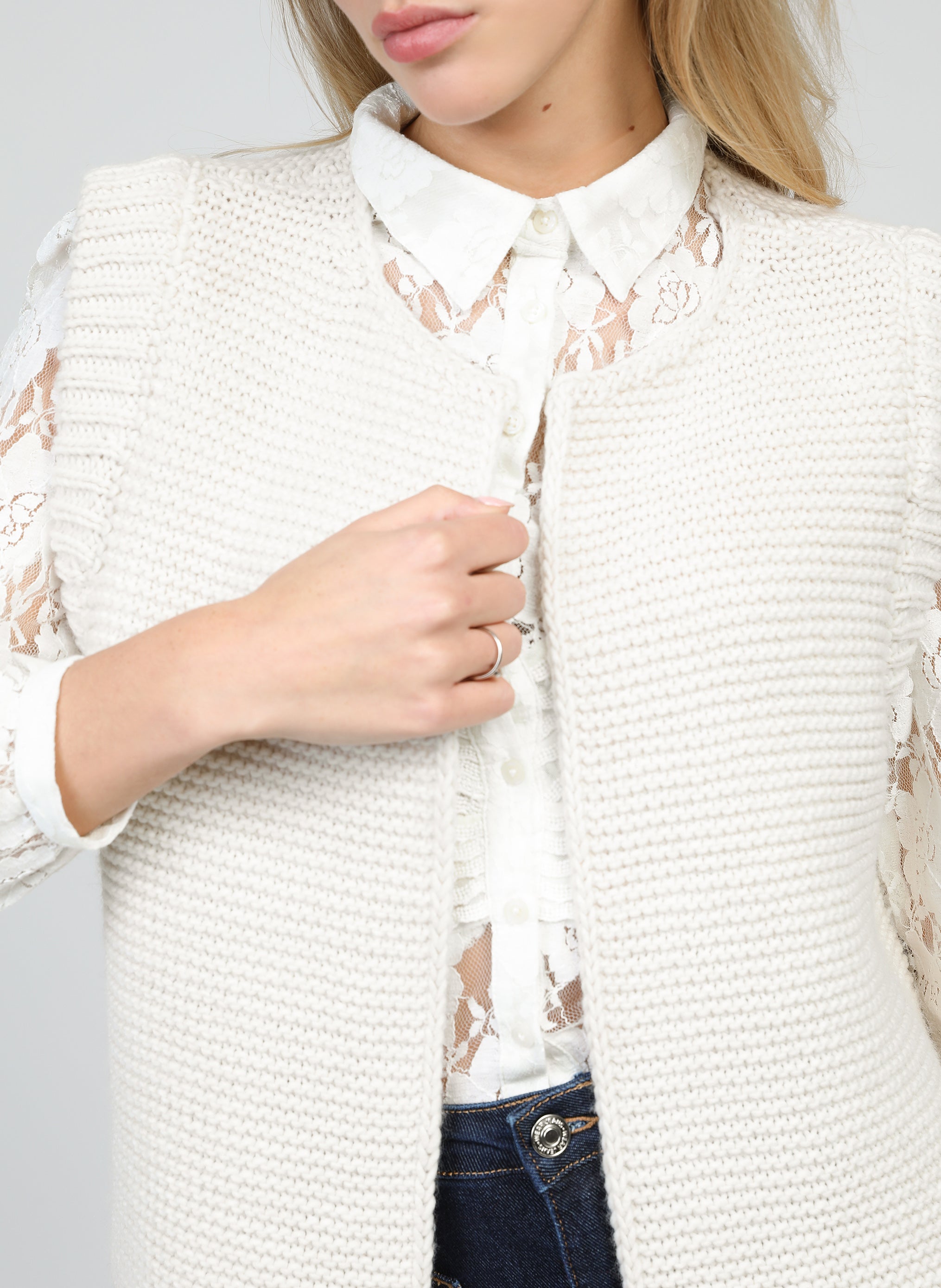 LEGRINGO ECRU VEST