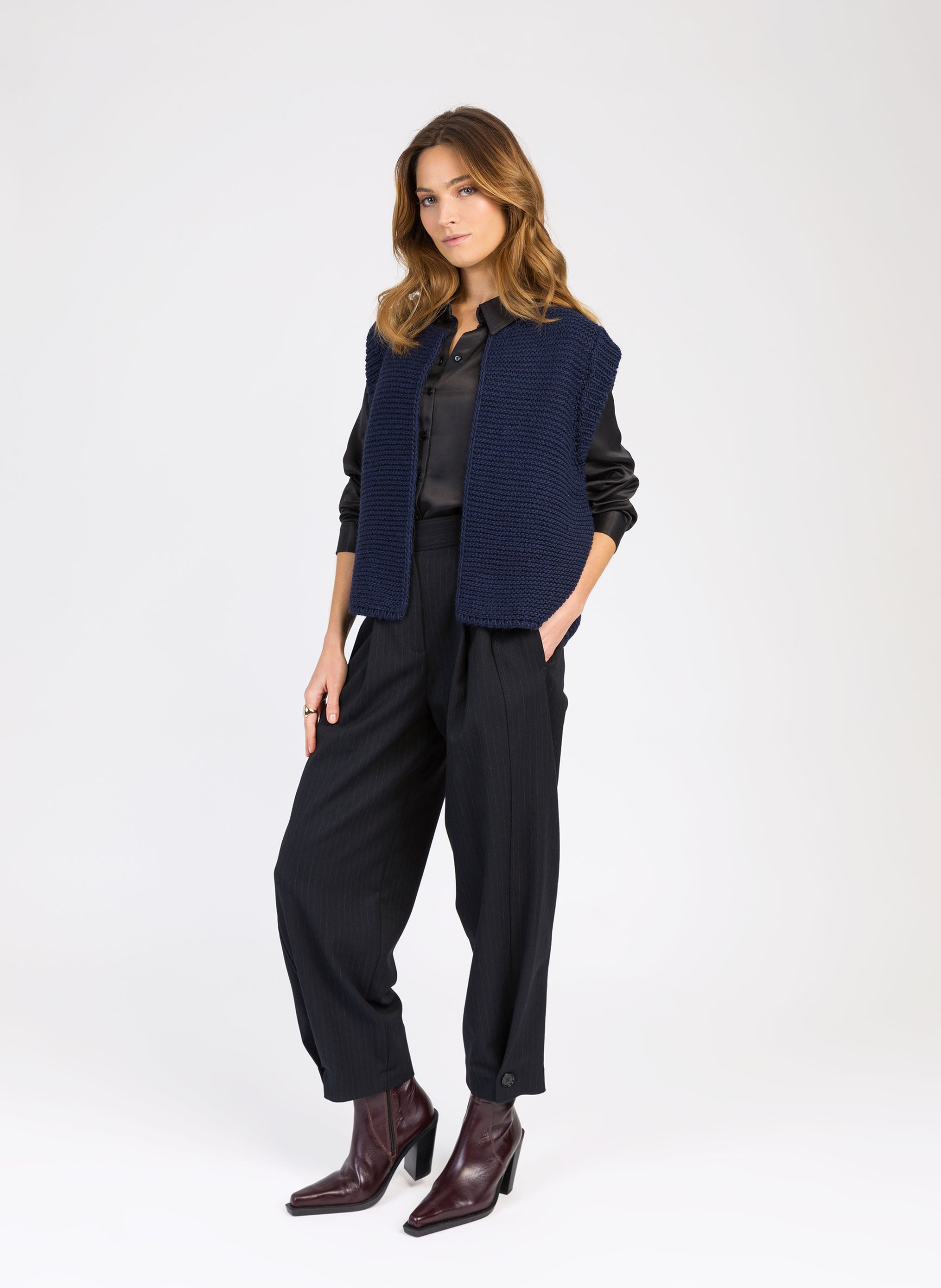 GILET LEGRINGOT marine