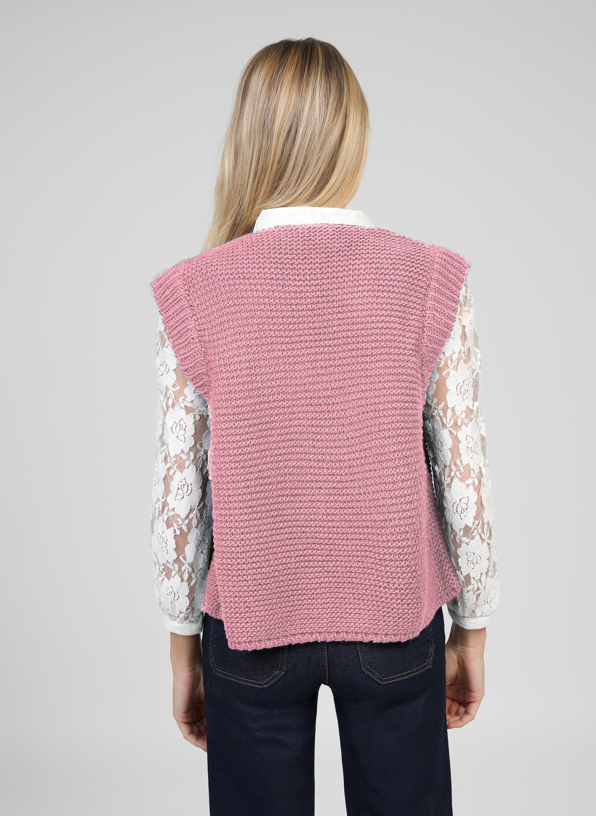 GILET LEGRINGO rose