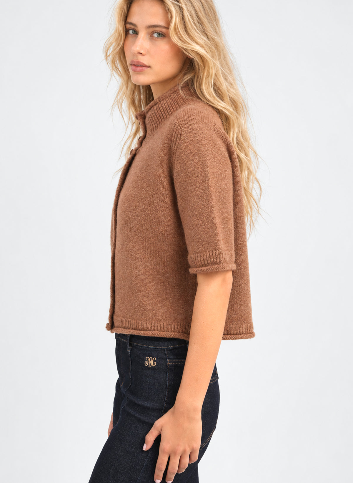 GILET LELYA biscuit