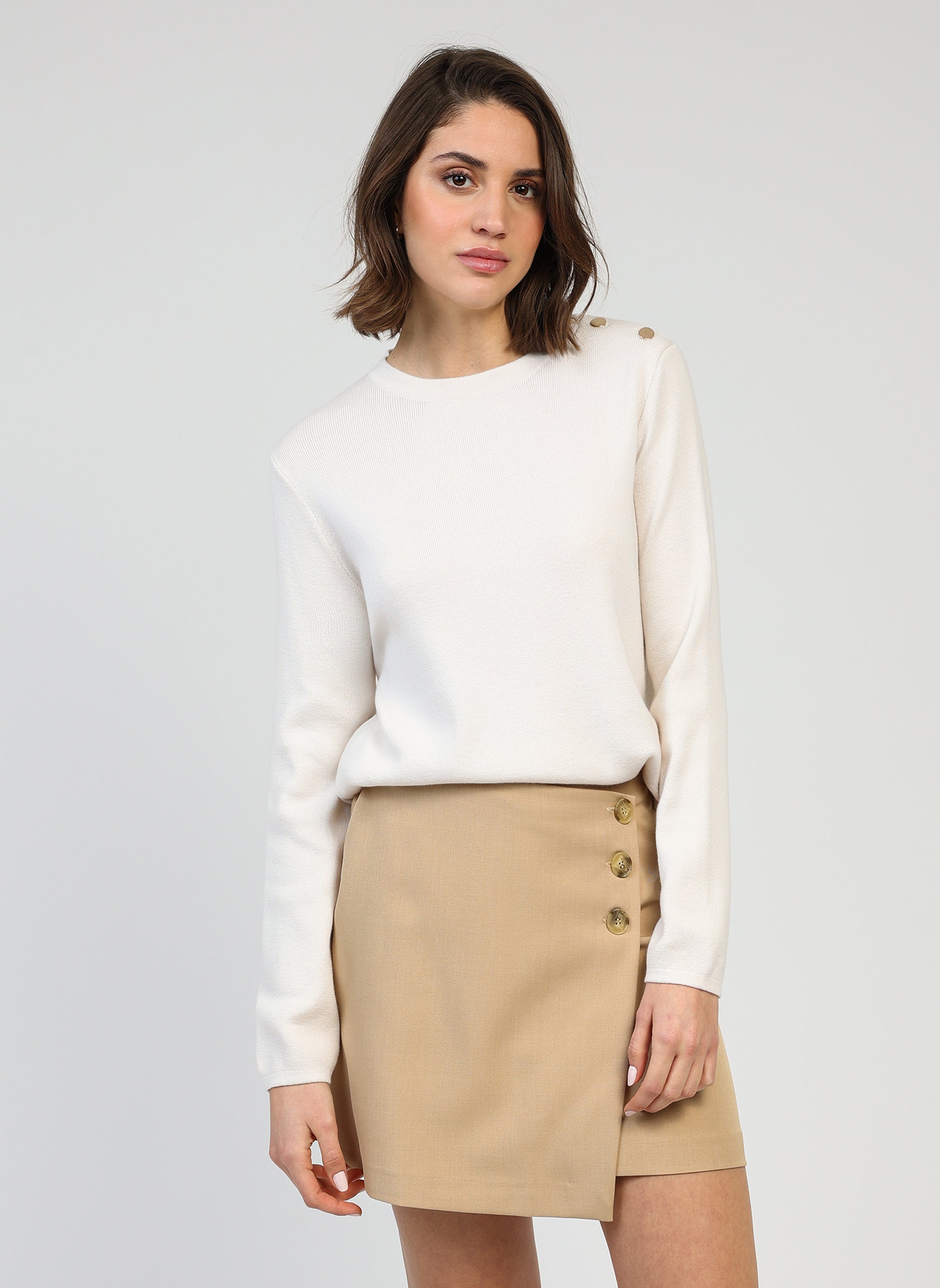 LEMARLINOU PULL ecru