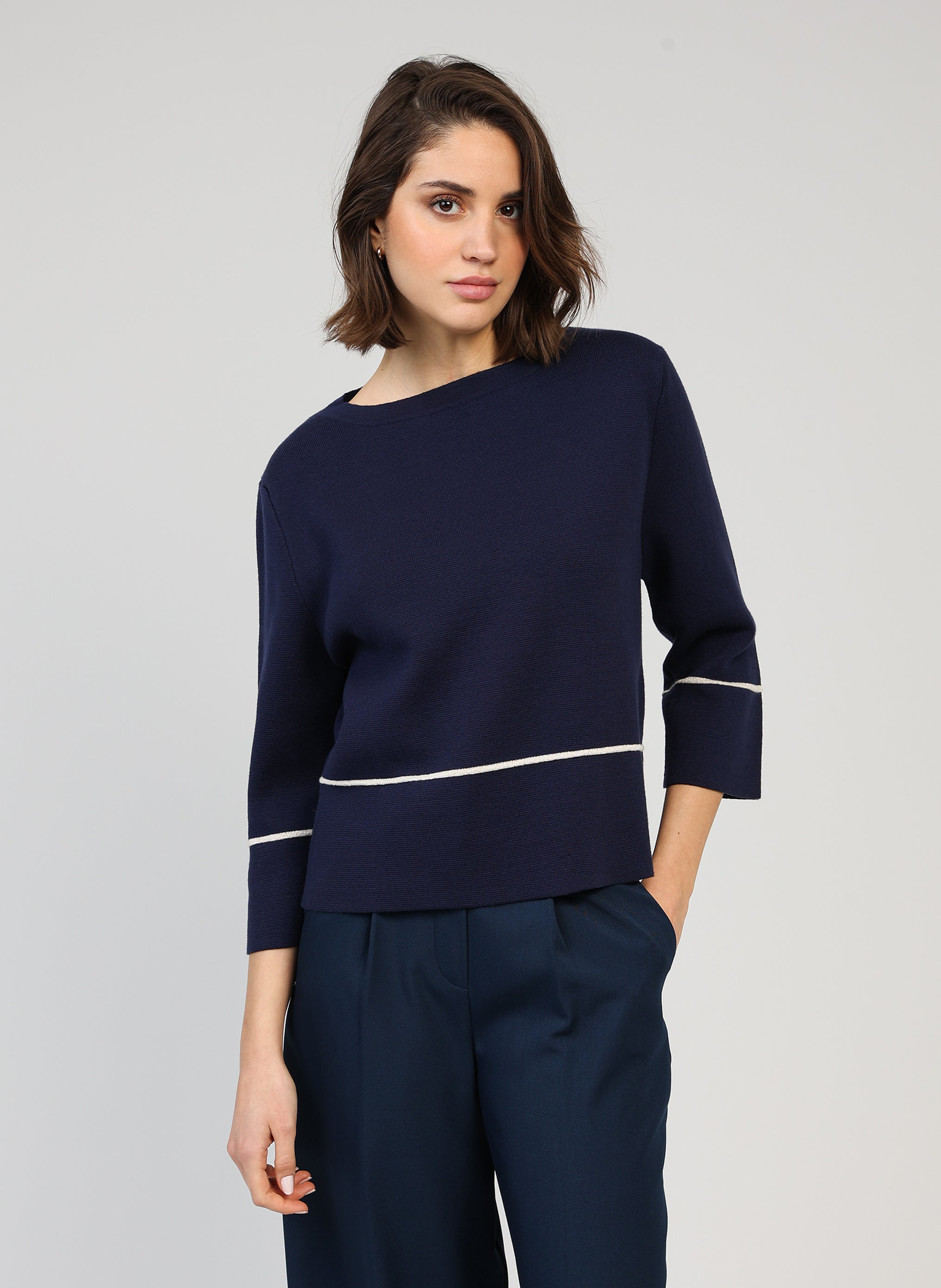 PULL LEPERLITO navy