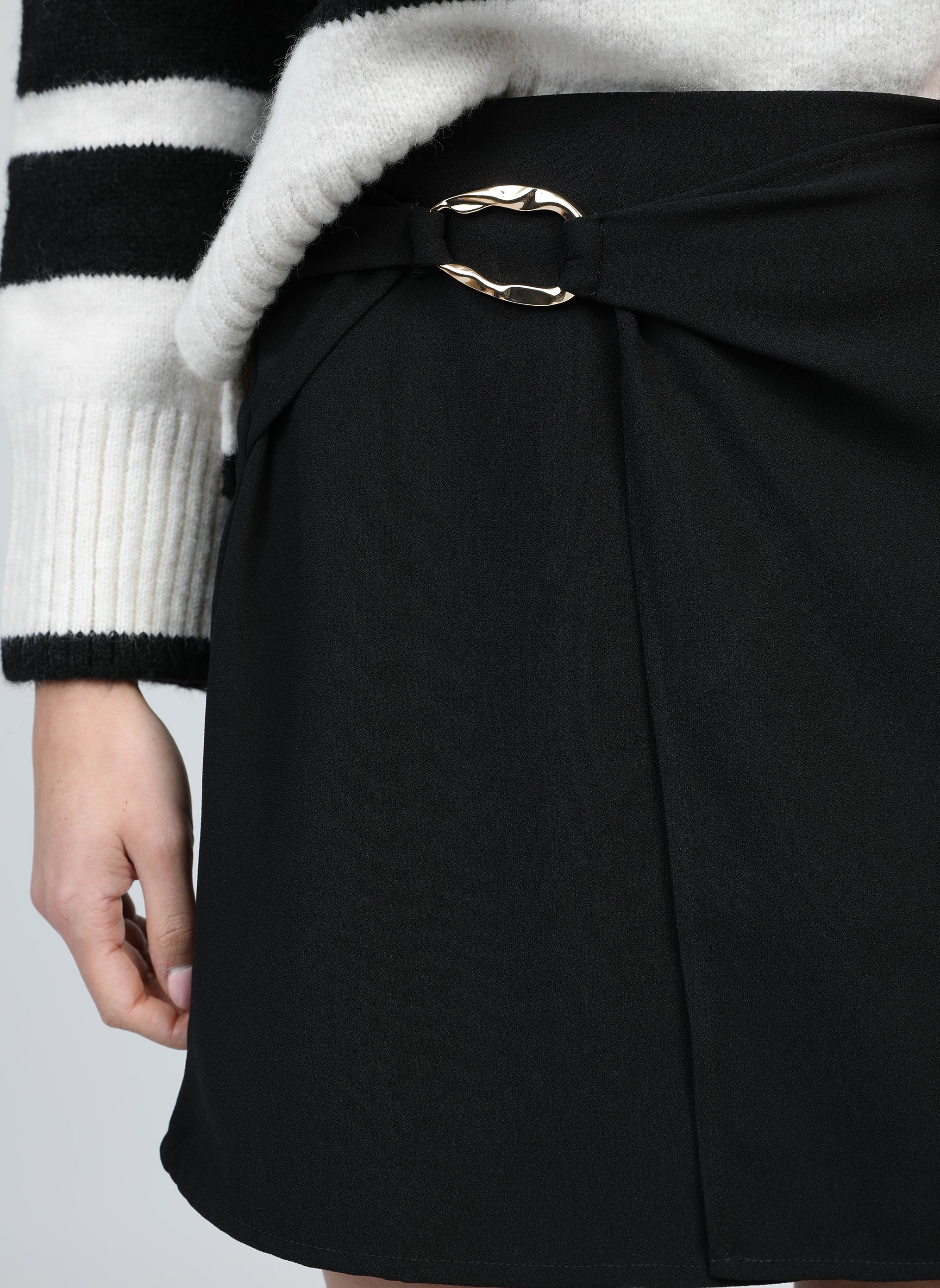 JUPE COURTE GUSTINE noir