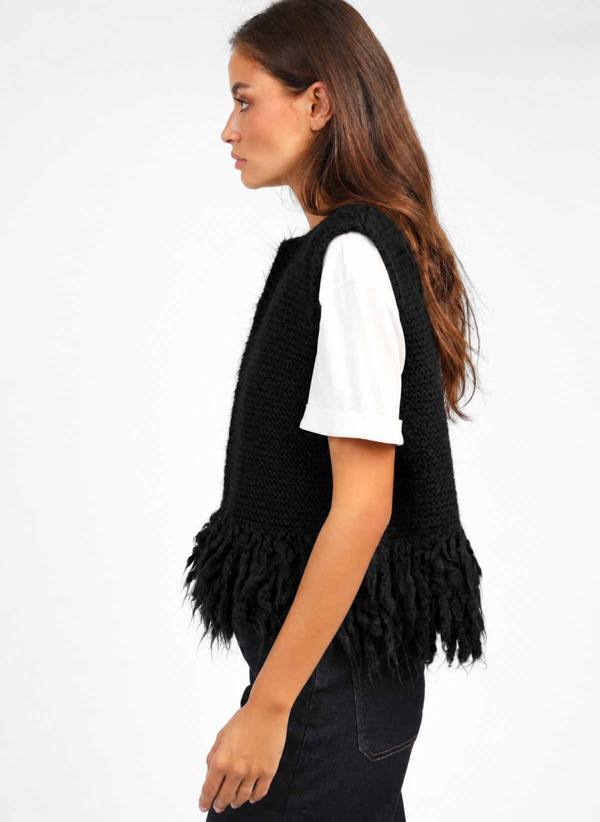 GILET LESHERPA noir