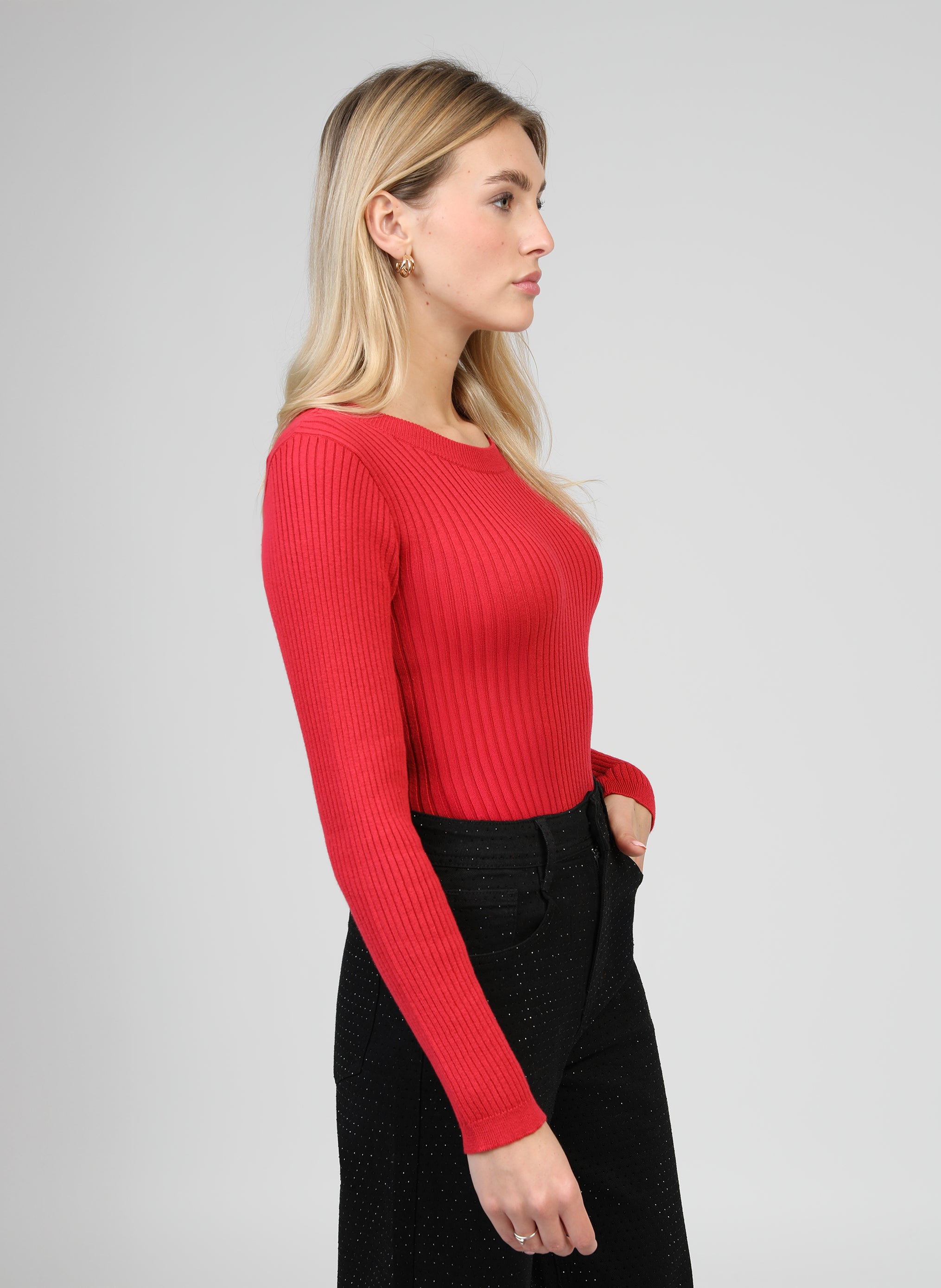 PULL LESIENOU rouge