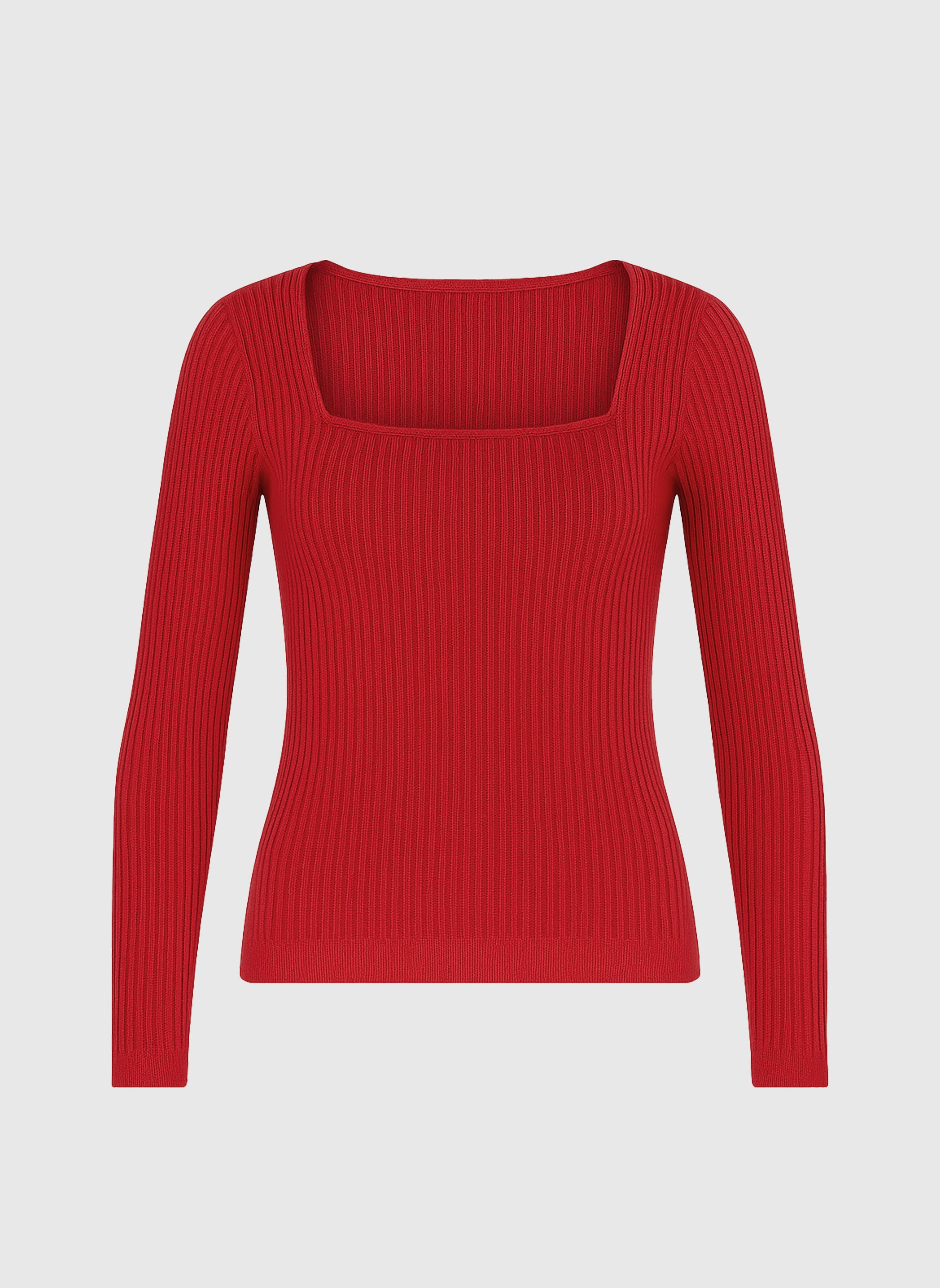 PULL LESIE rouge