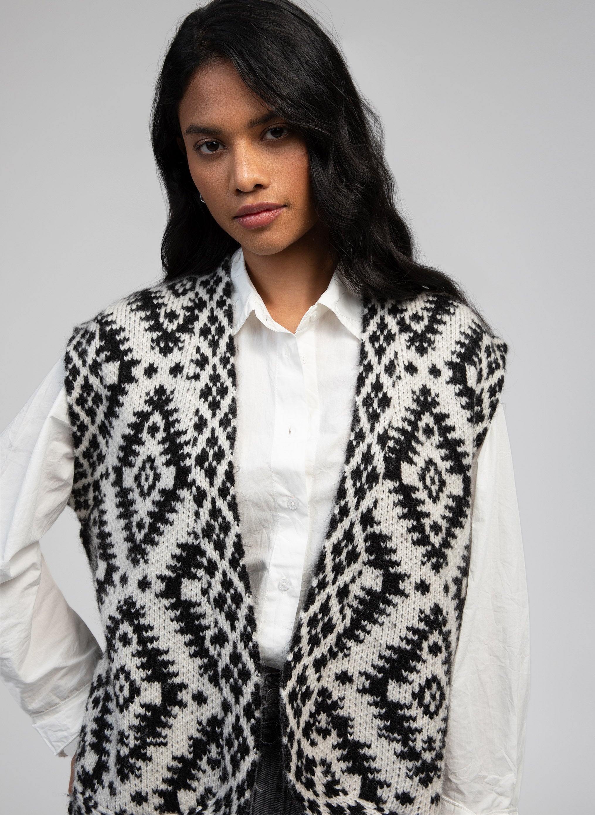 CARDIGAN LETHNIK noir