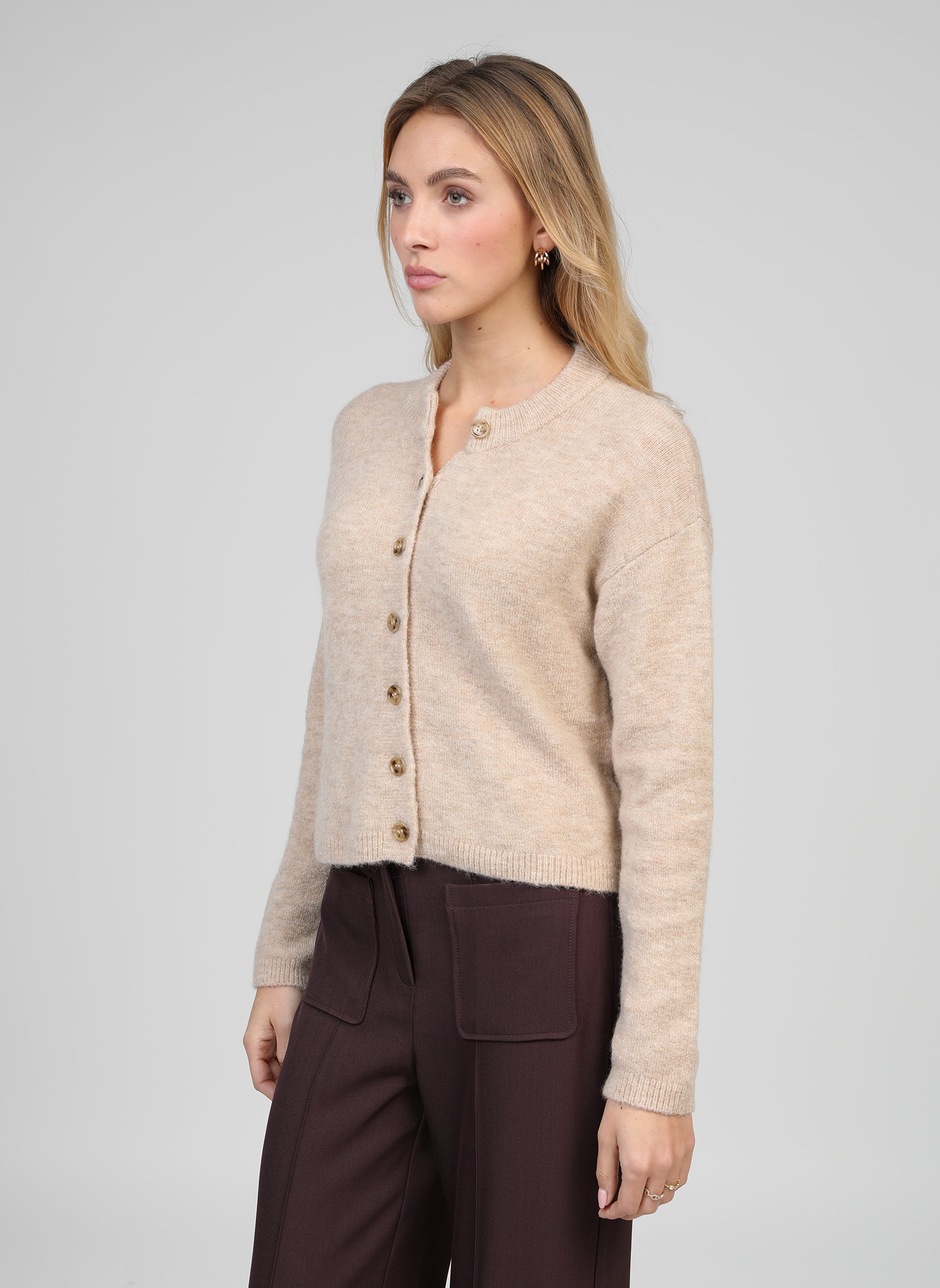 GILET LETIANA beige