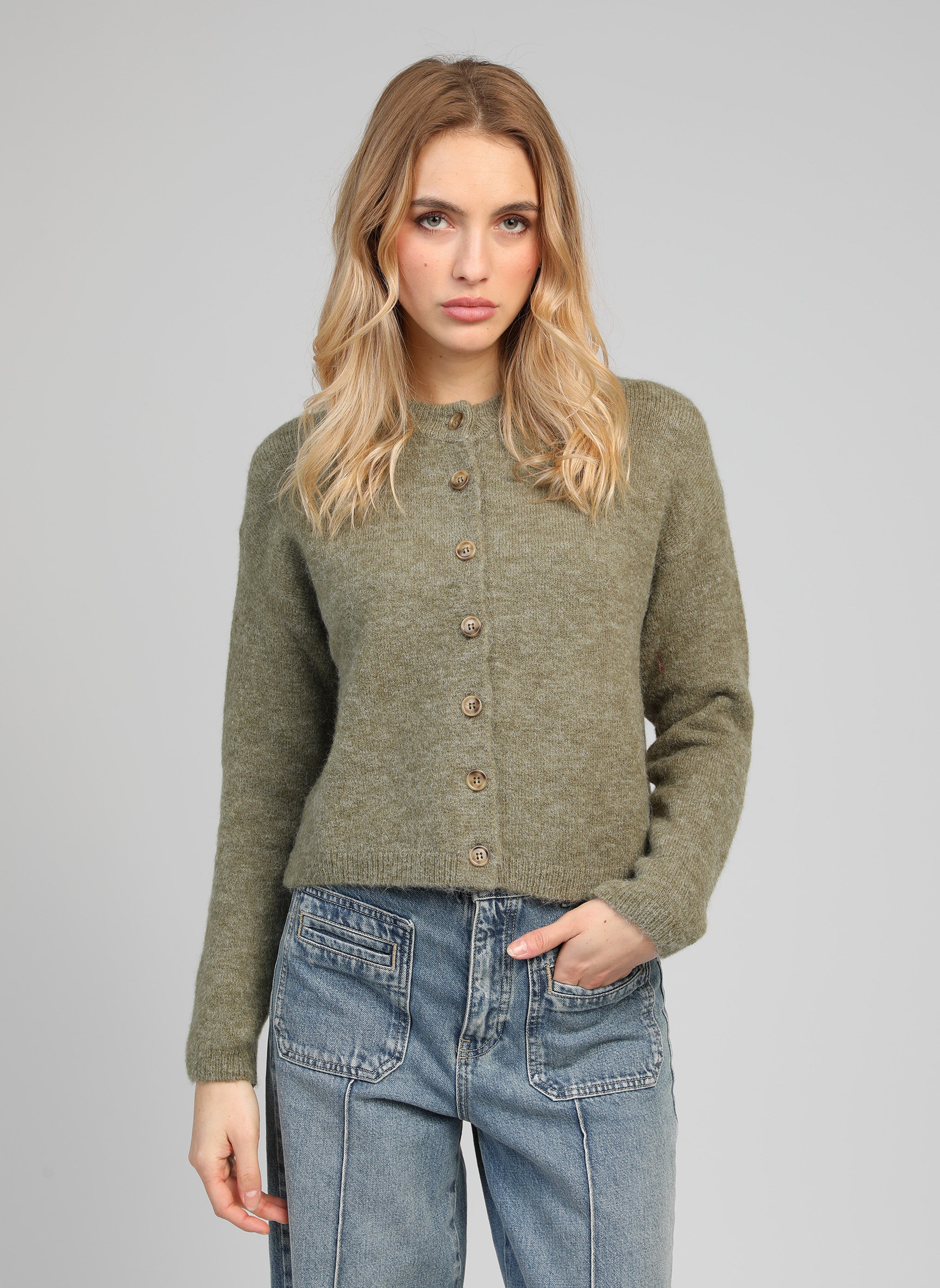 GILET LETIANA tilleul