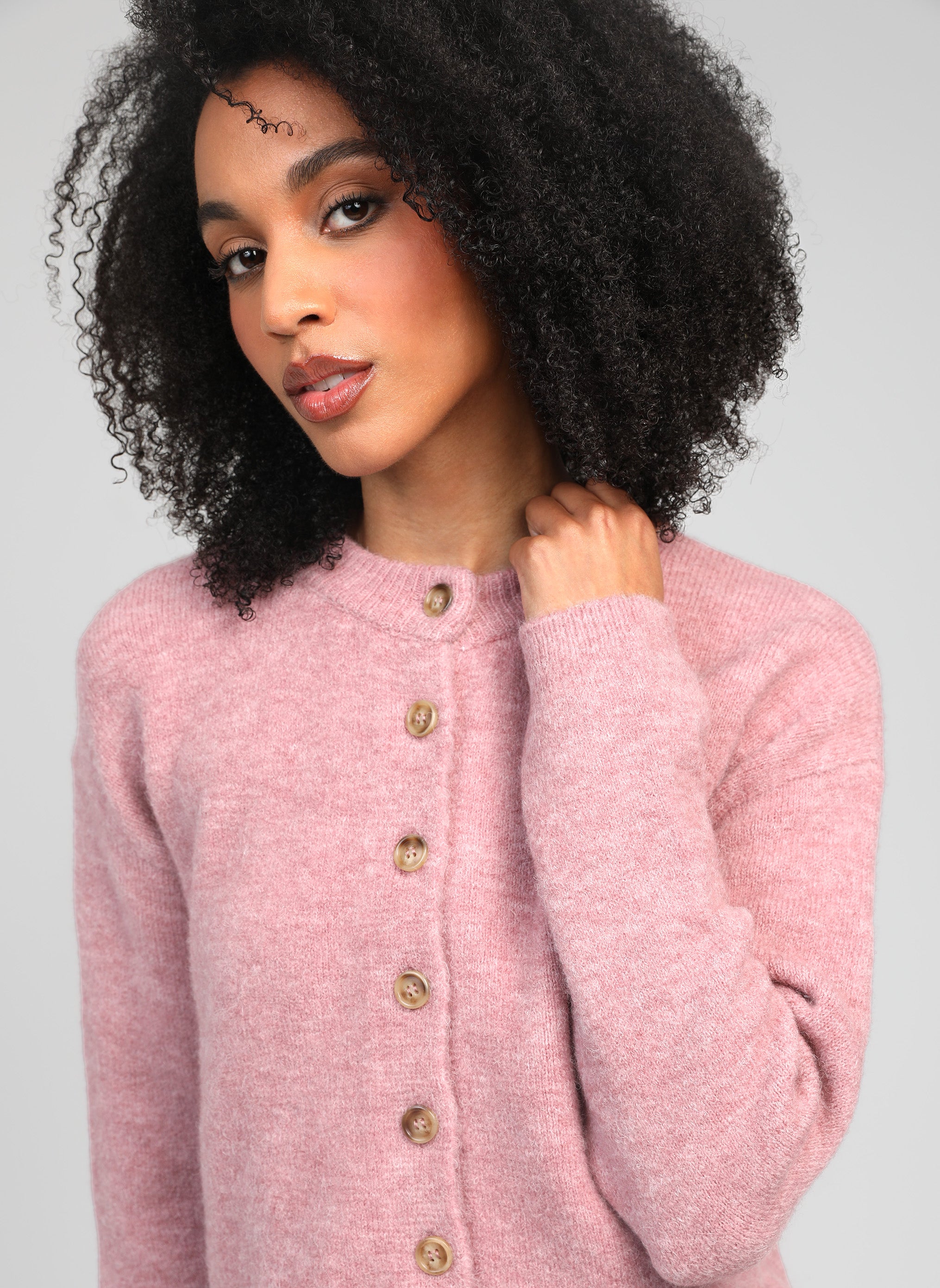 GILET LETIANA vx rose