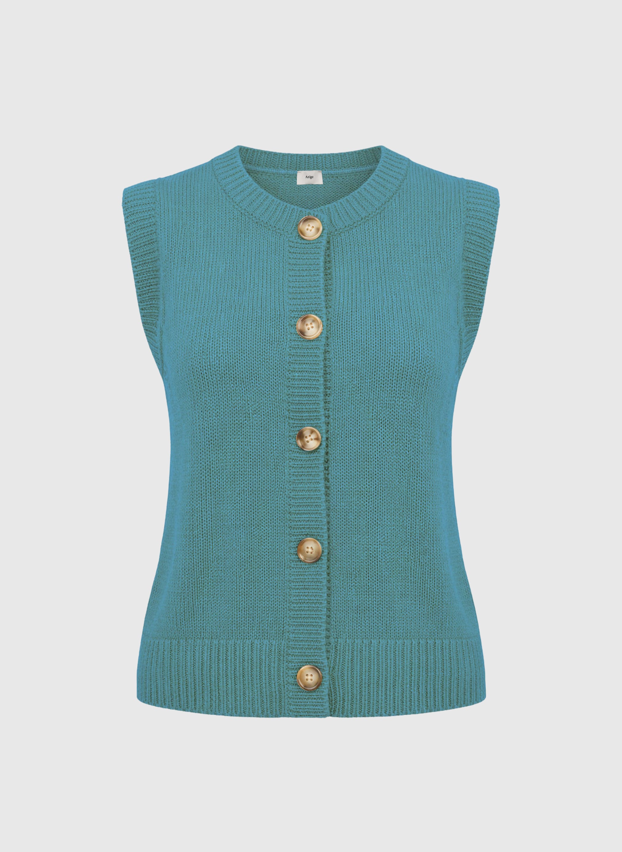 GILET LEVIONA turquoise