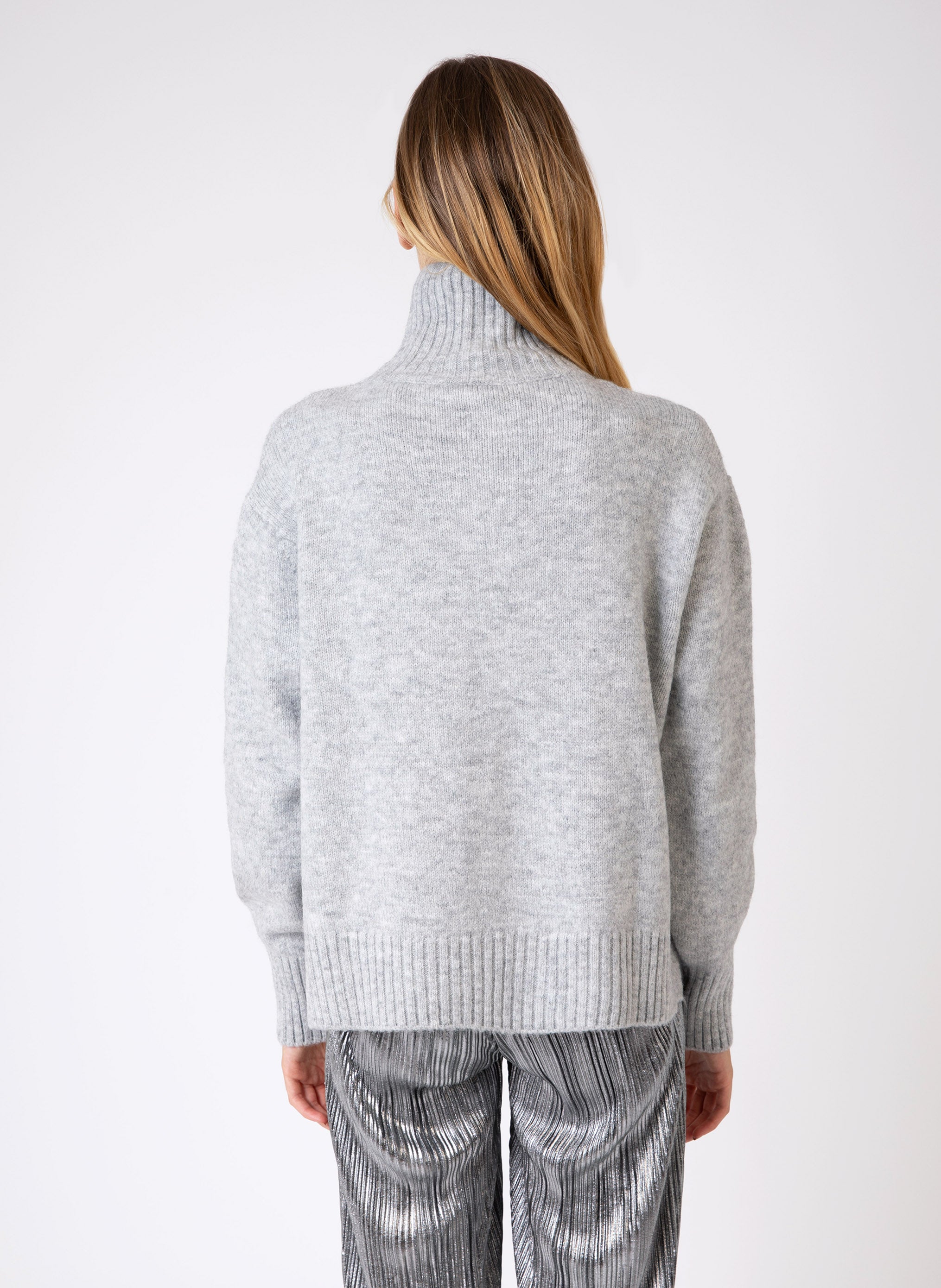 PULL LIPY gris clair