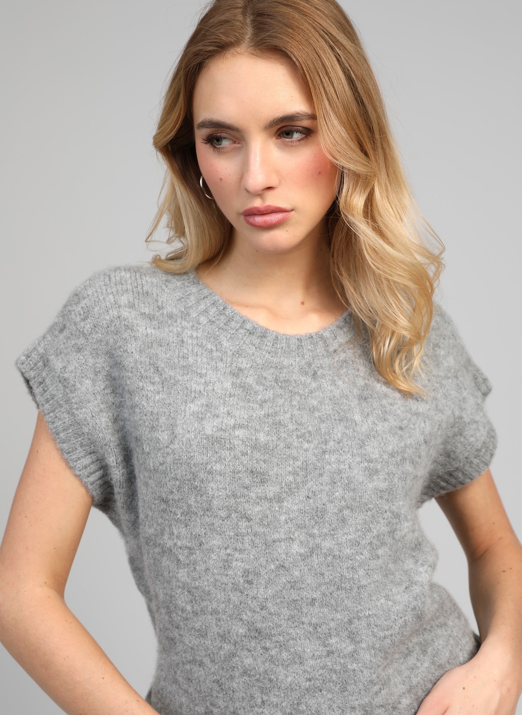 PULL LISAMAY gris
