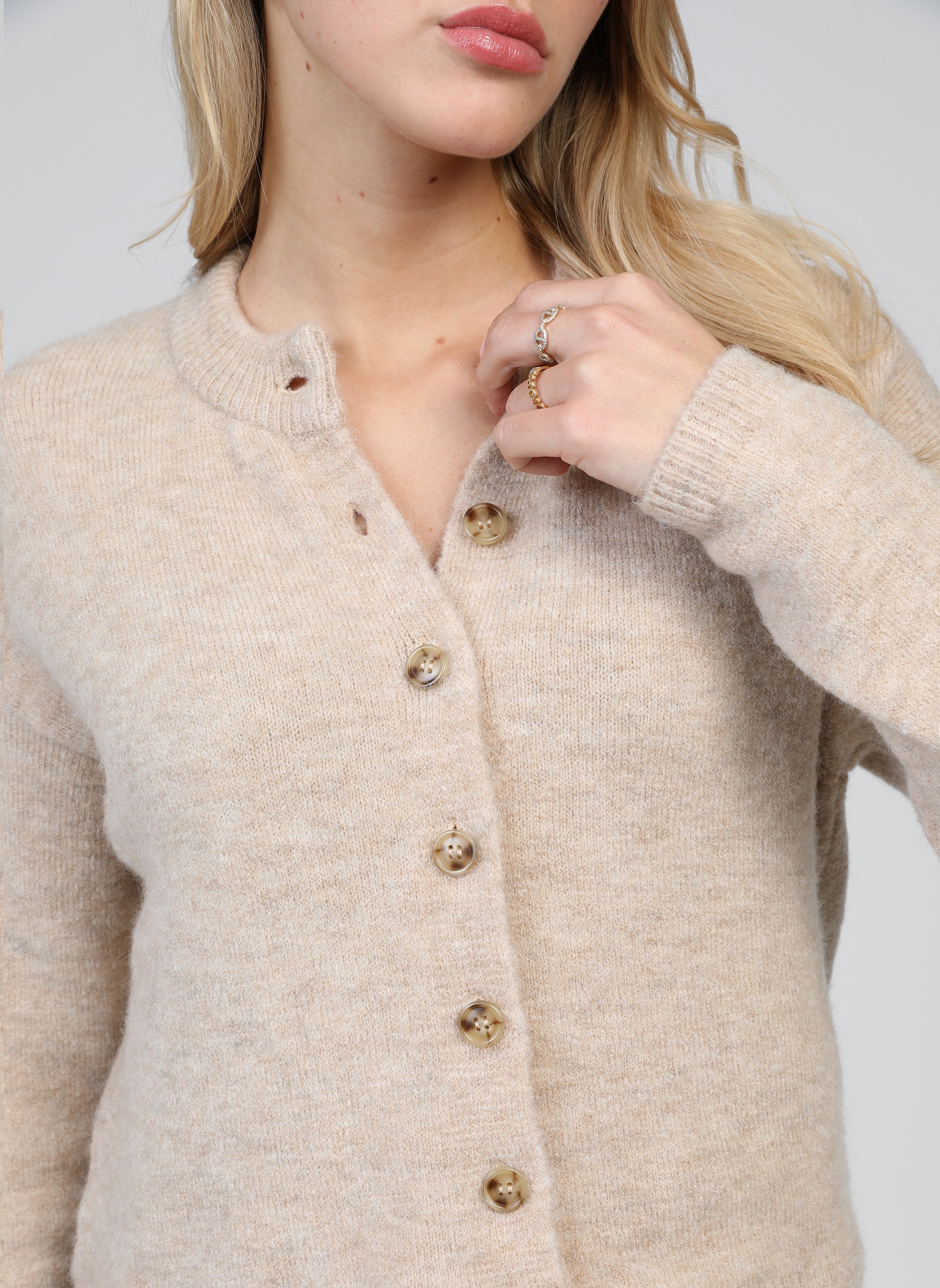 GILET LETIANA beige