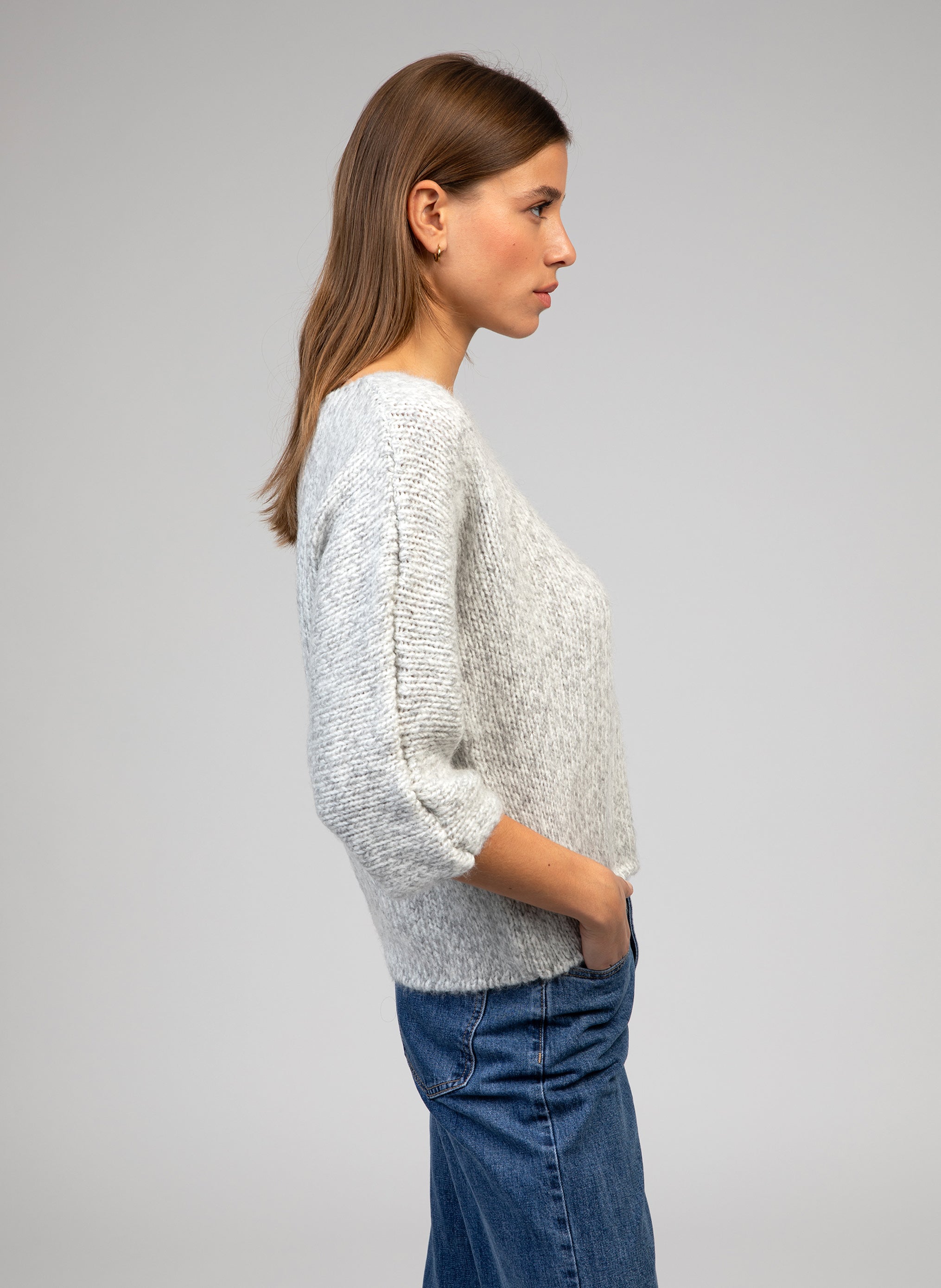 PULL LOLYMPIA gris