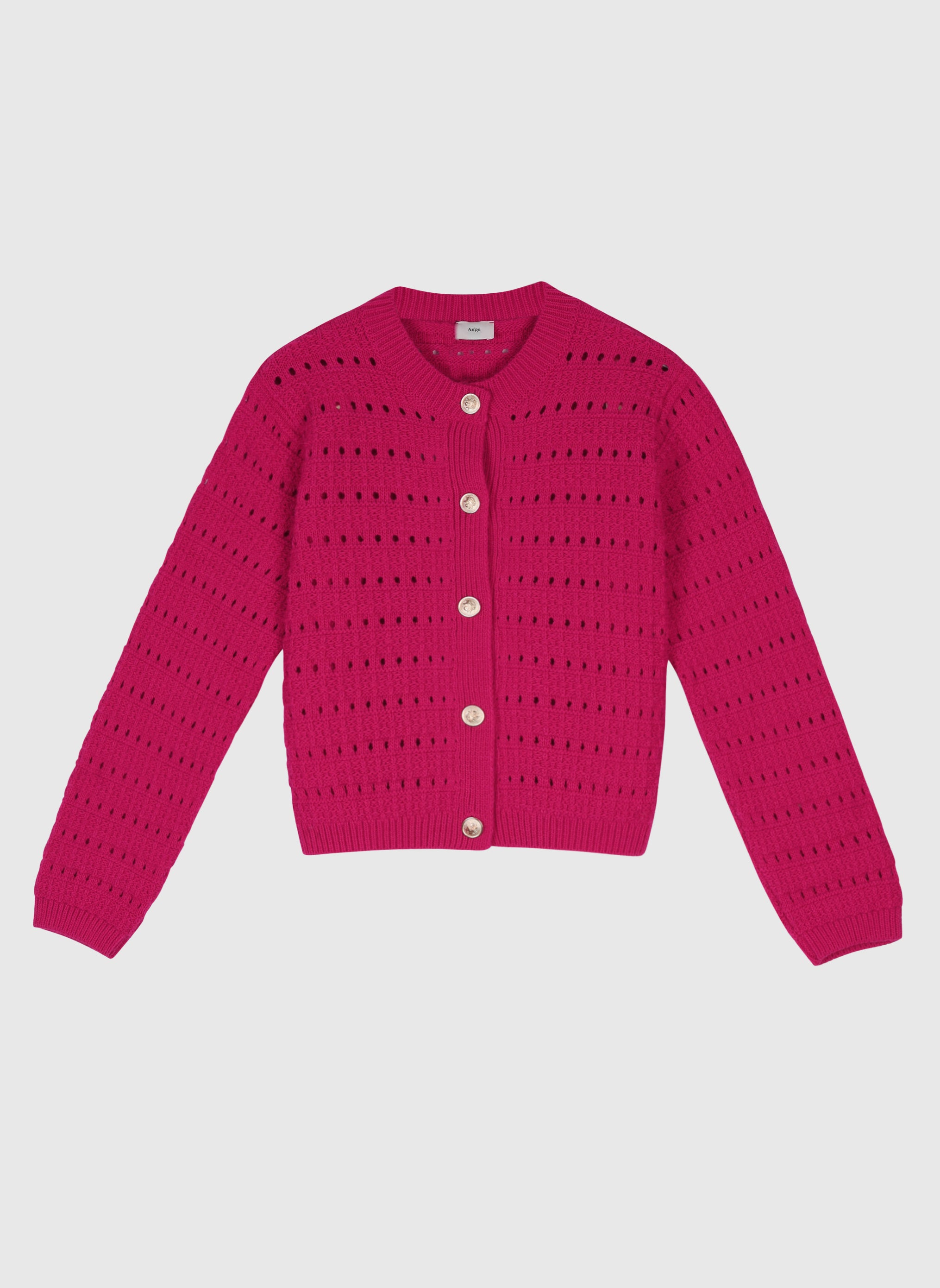 GILET LONORINE fuschia