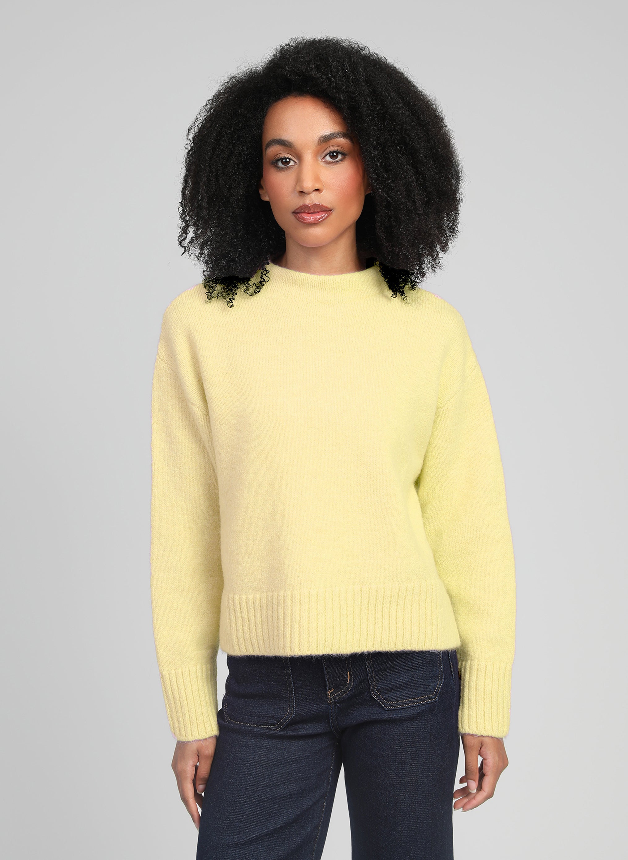 PULL LORANA jaune