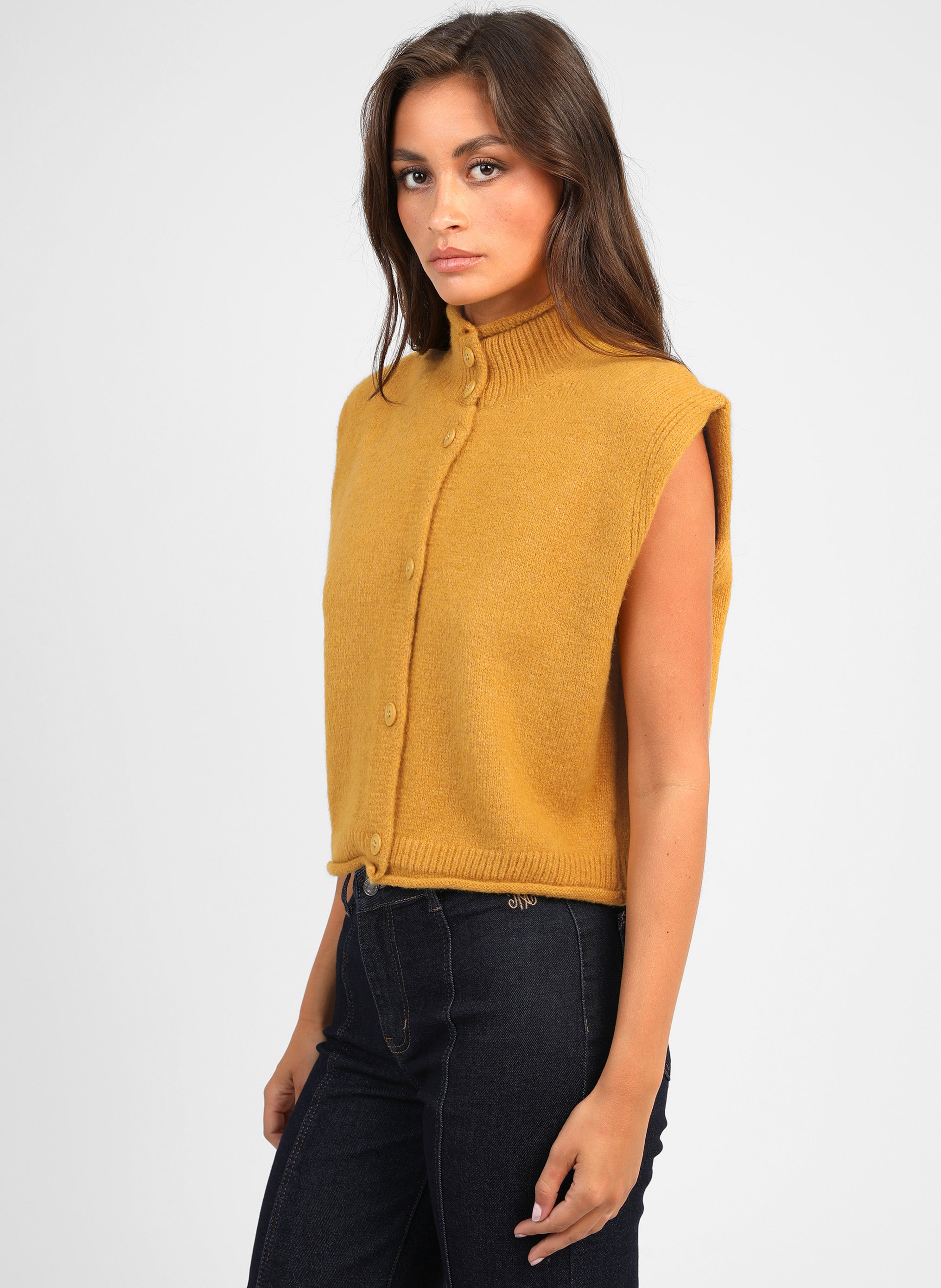 GILET LOROKIA yellow