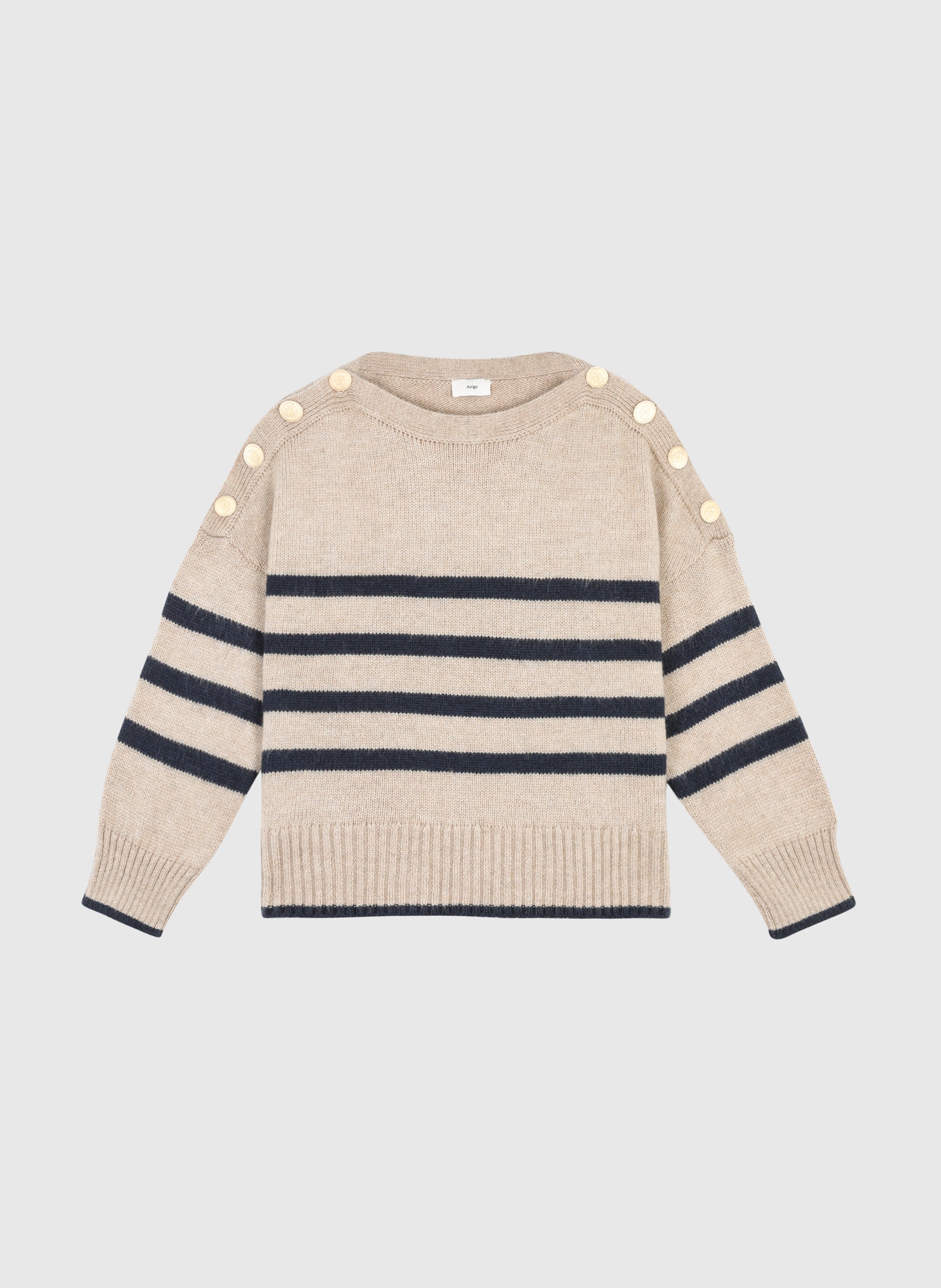 PULL LOTEFI beige melange