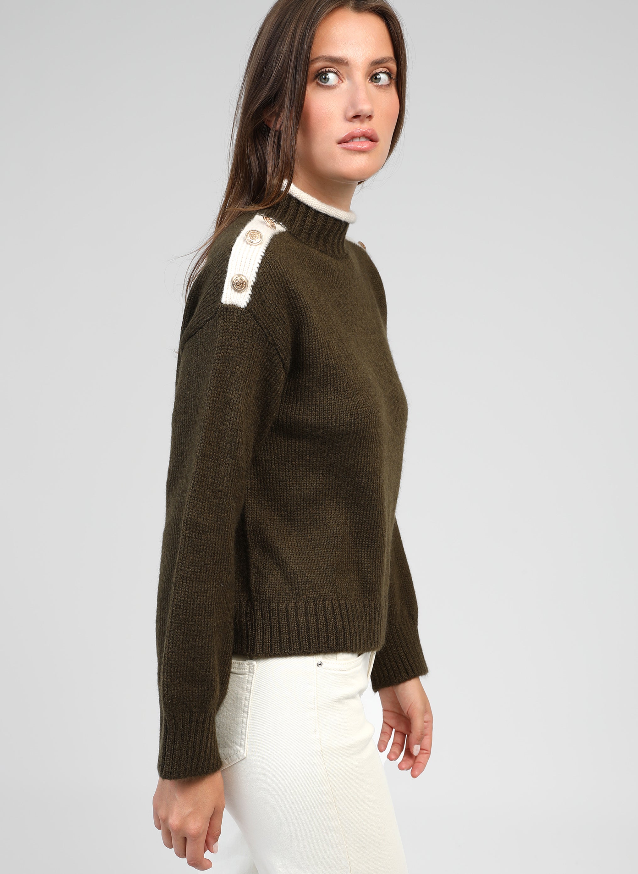 PULL LOUKI kaki