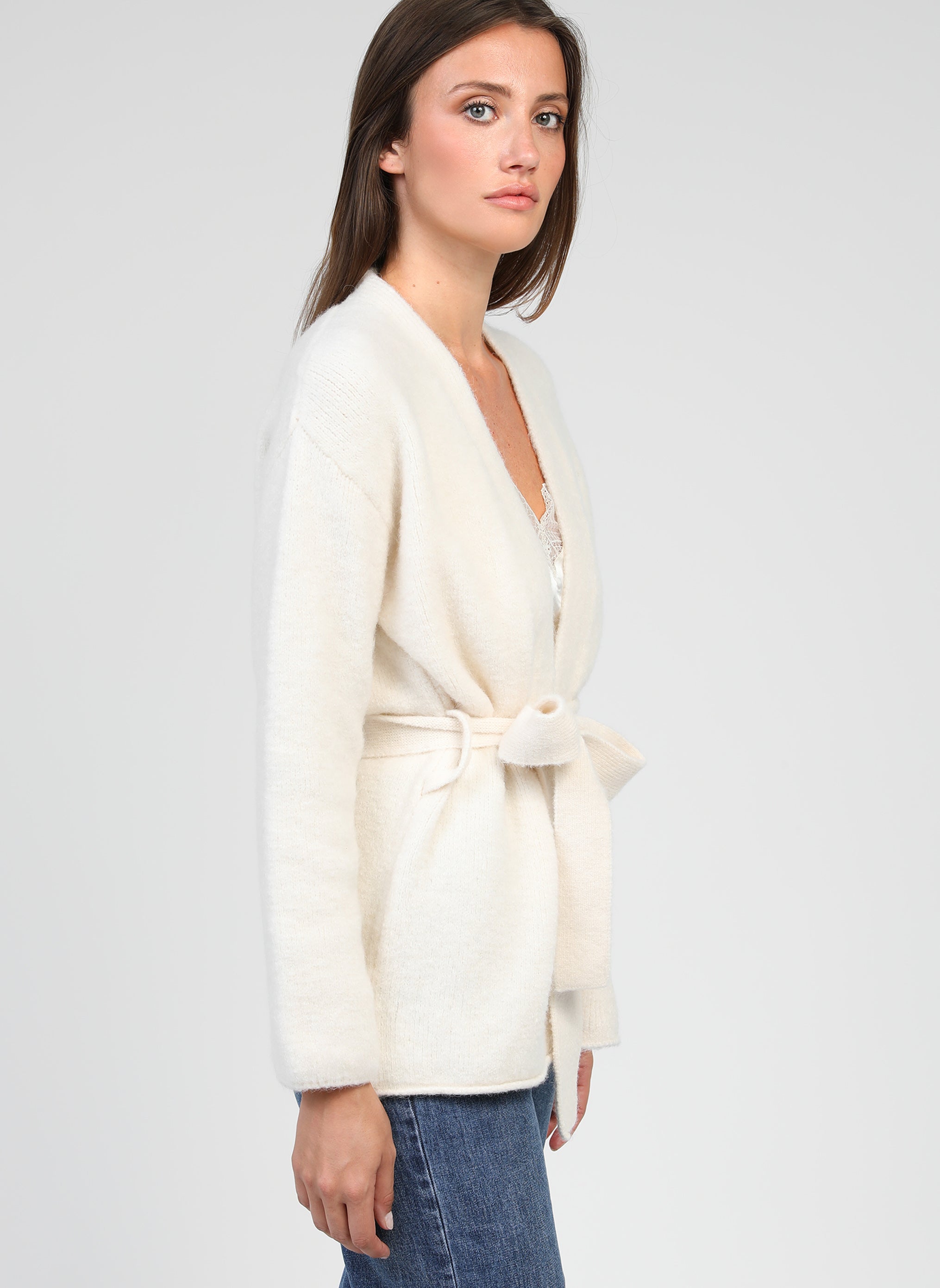 GILET LOUNA ecru
