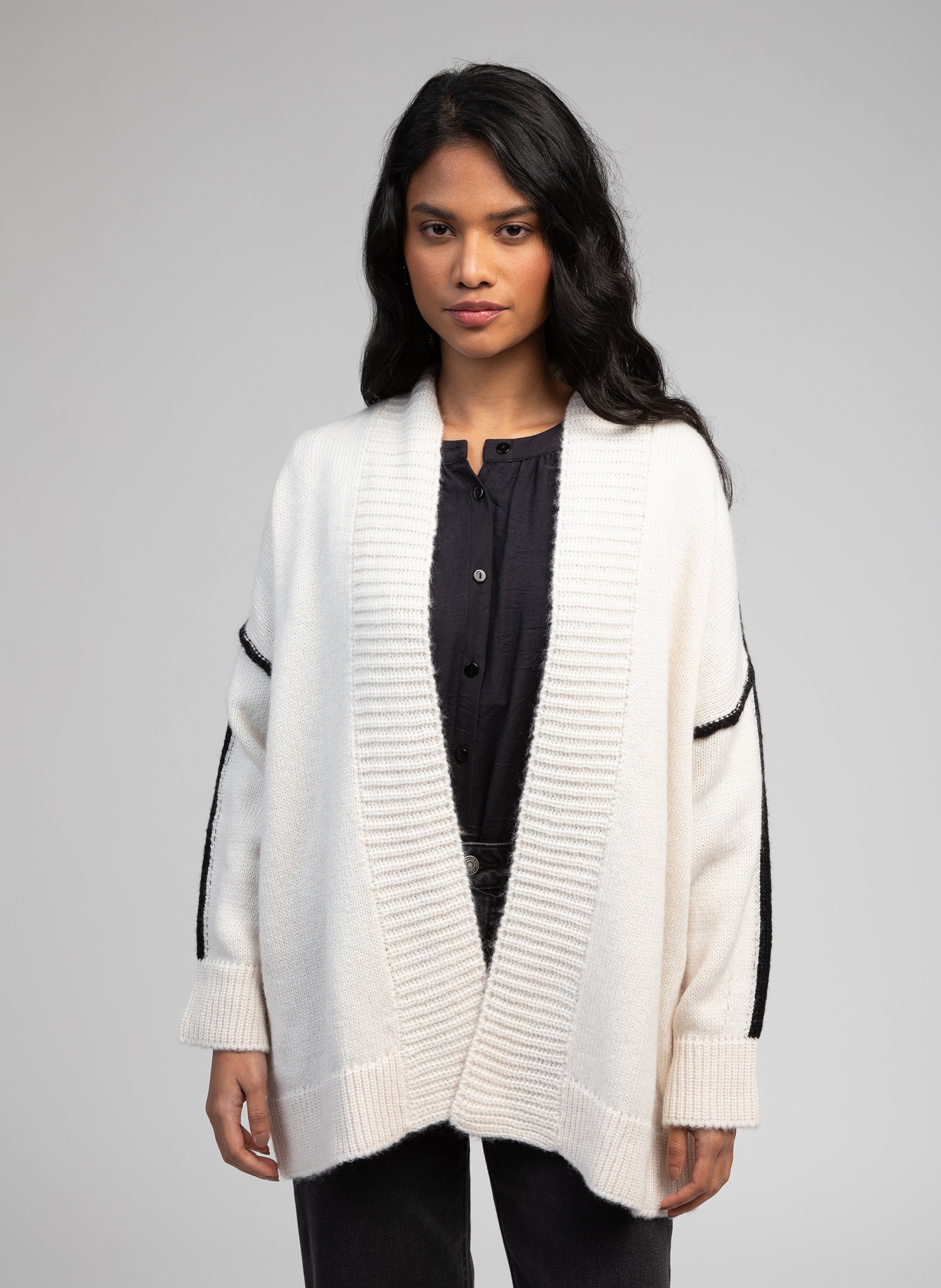 CARDIGAN LOURANOS ecru