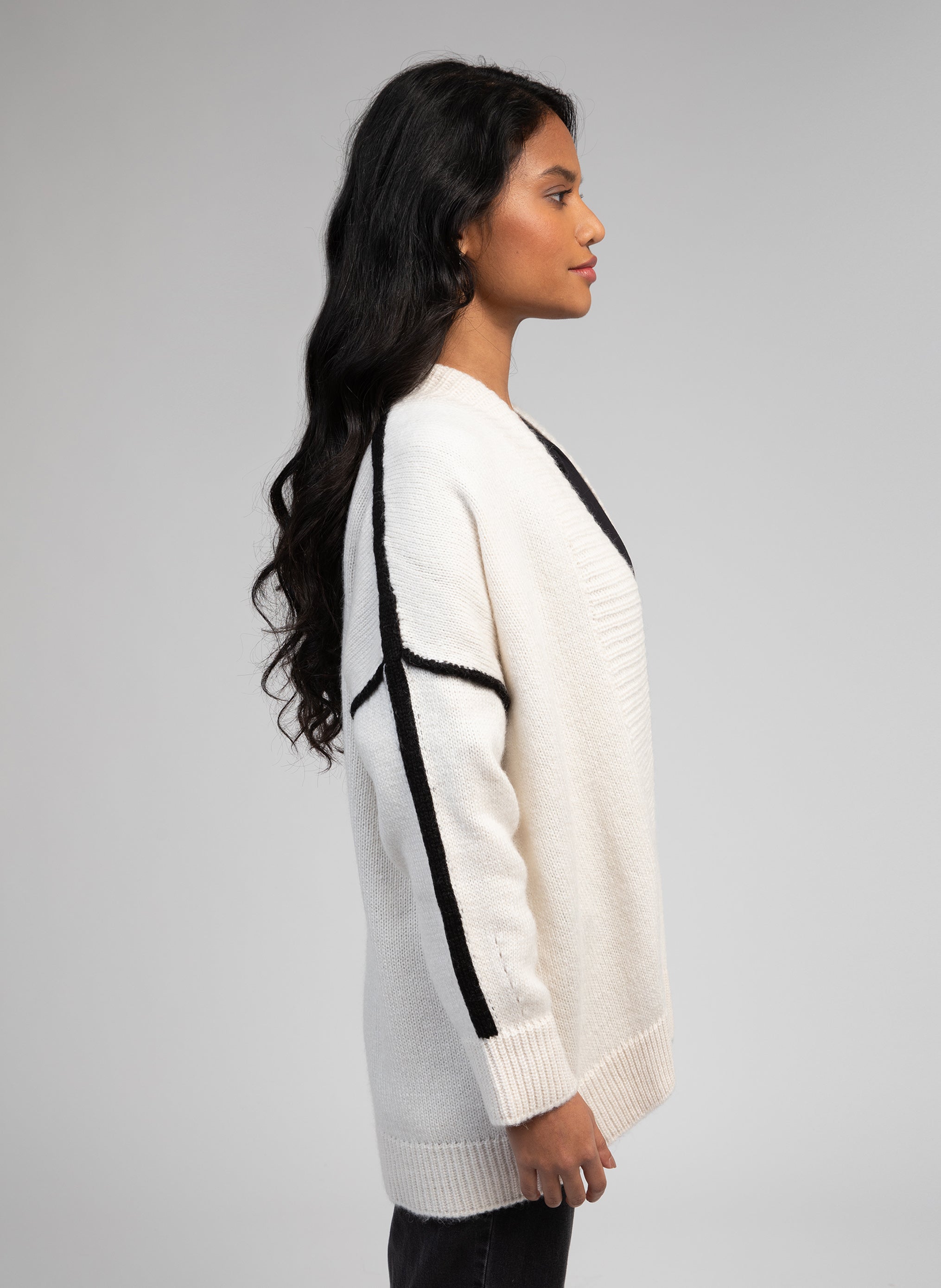 CARDIGAN LOURANOS ecru