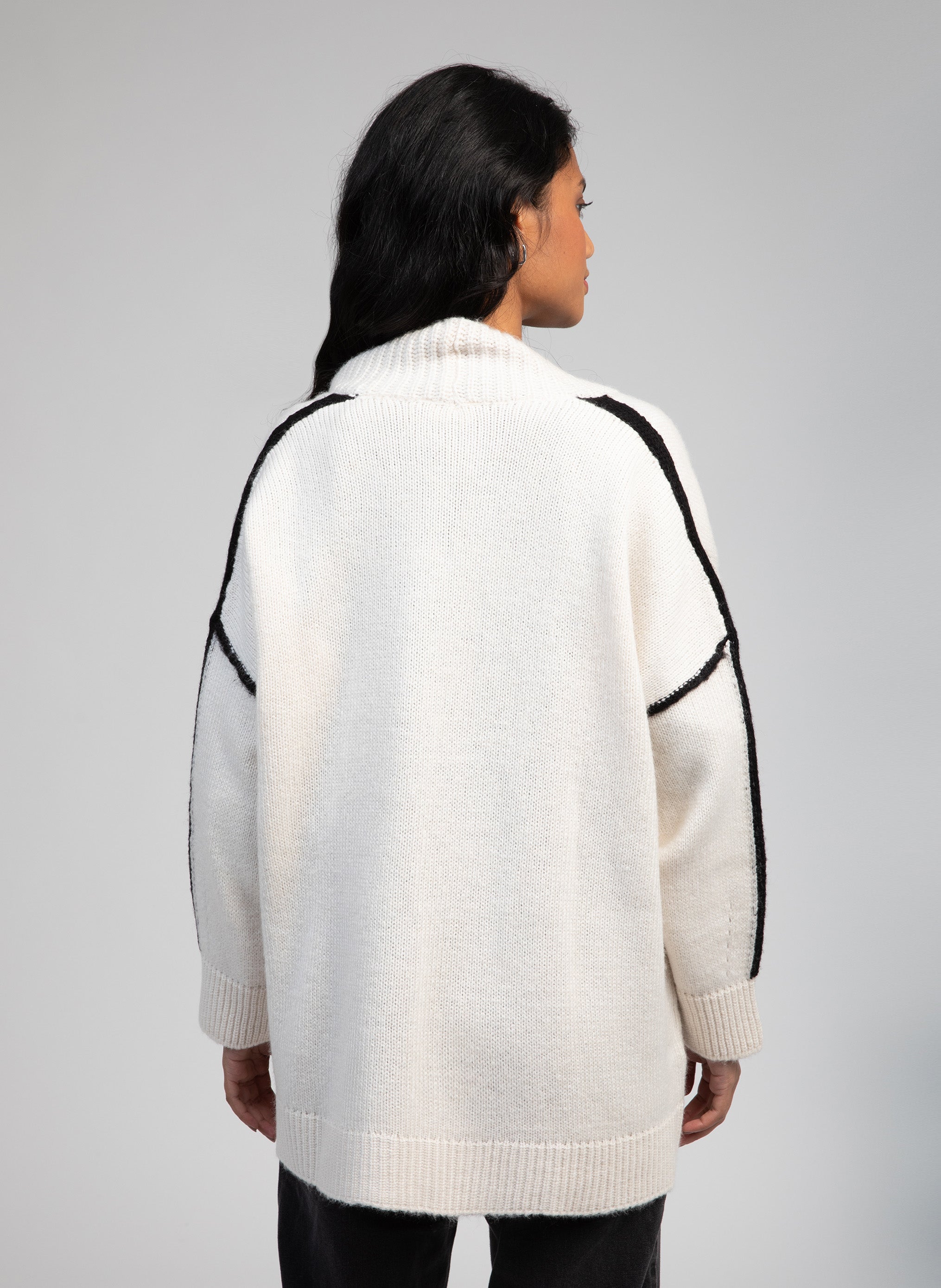 CARDIGAN LOURANOS ecru