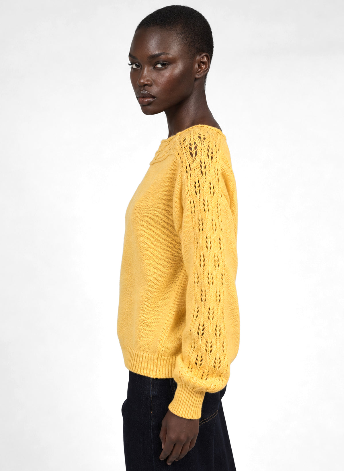 PULL LUCINDY jaune