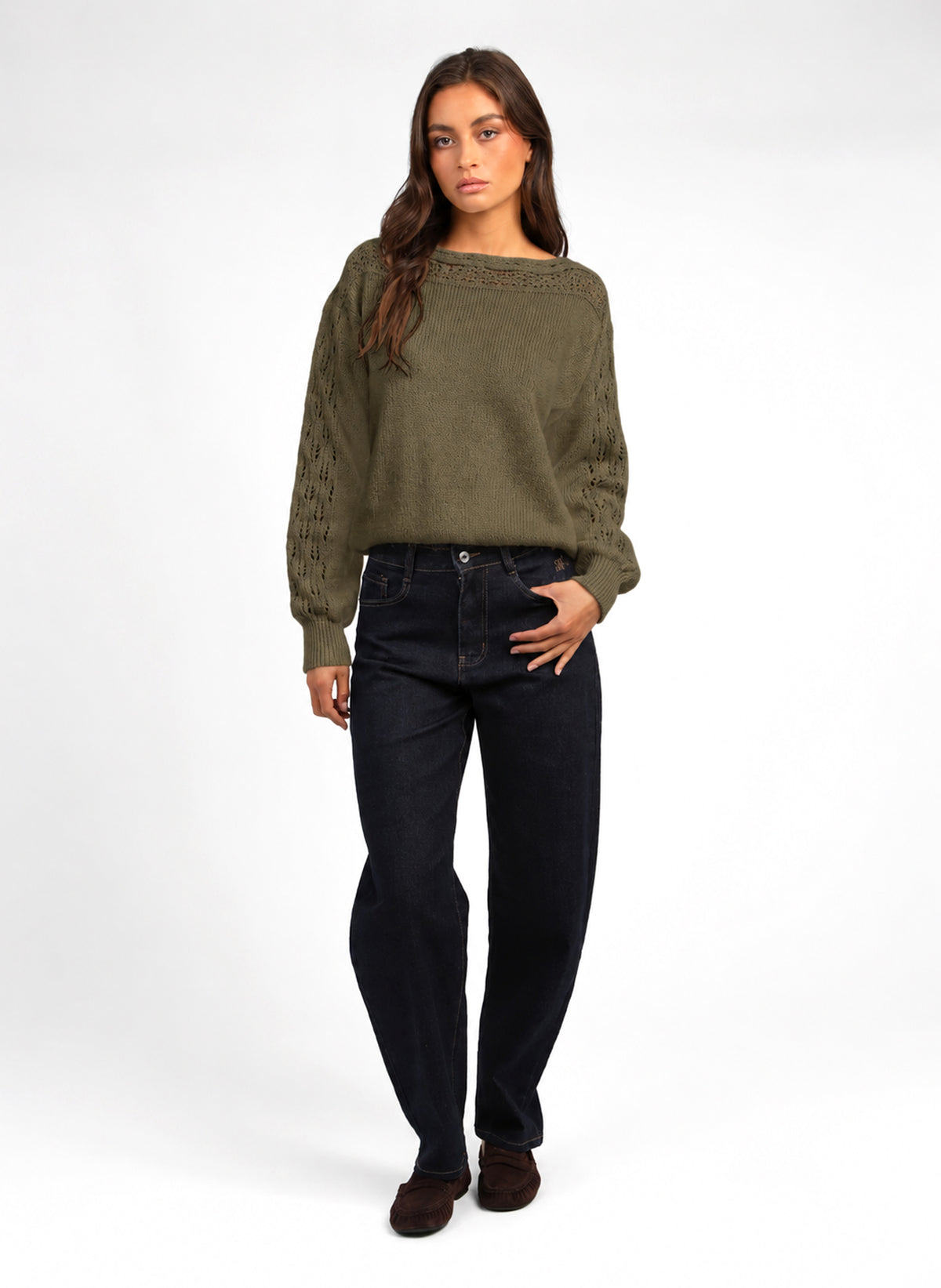 JERSEY LUCINDY de color caqui