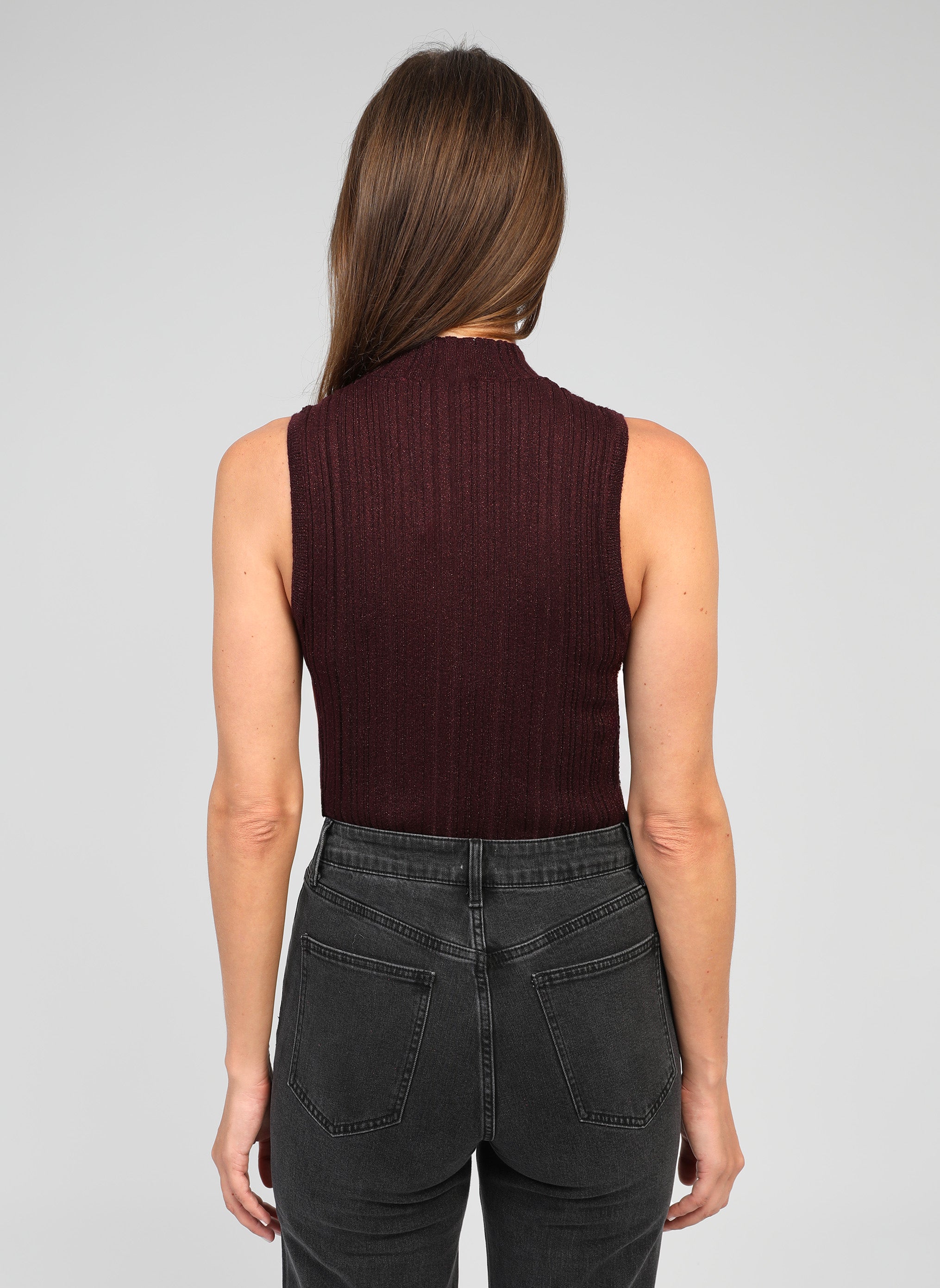 DEBARDEUR LUXIE prune