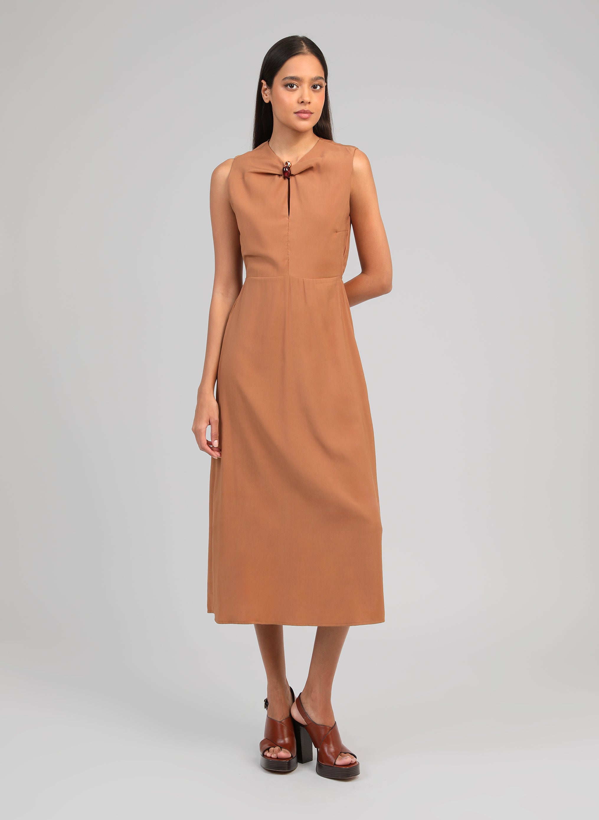 ROBE MIDI MAEZRA daim