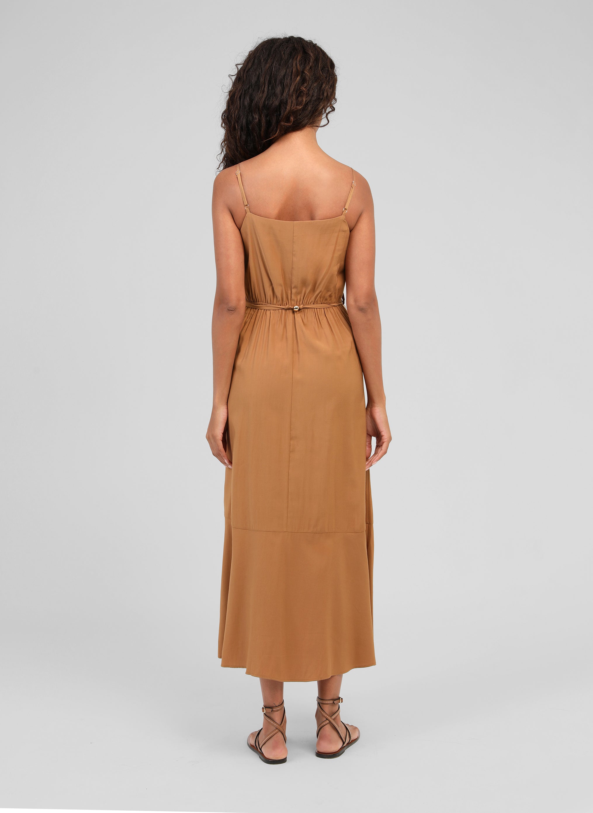 ROBE MIDI MALIAM daim