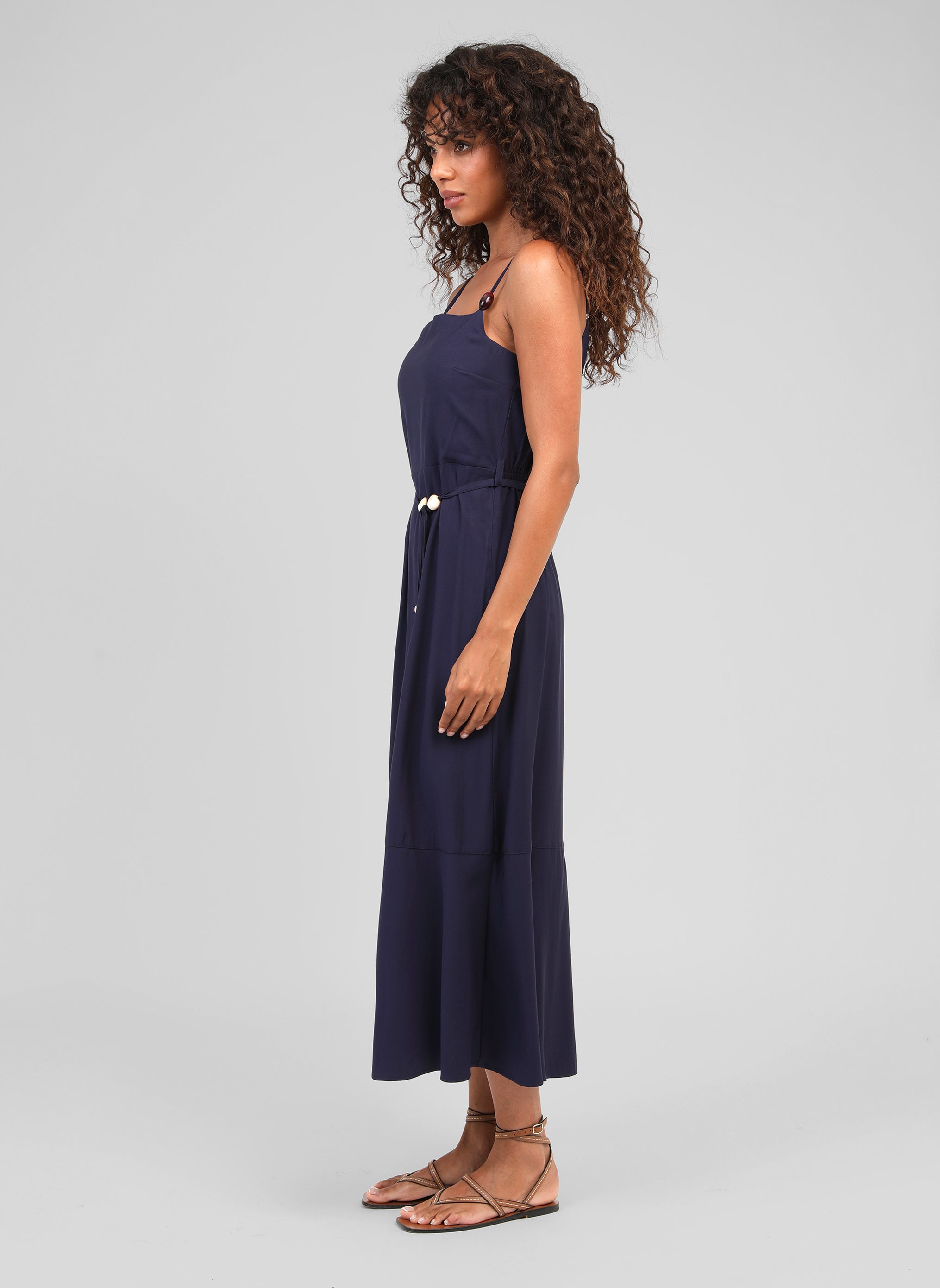 ROBE MIDI MALIAM marine