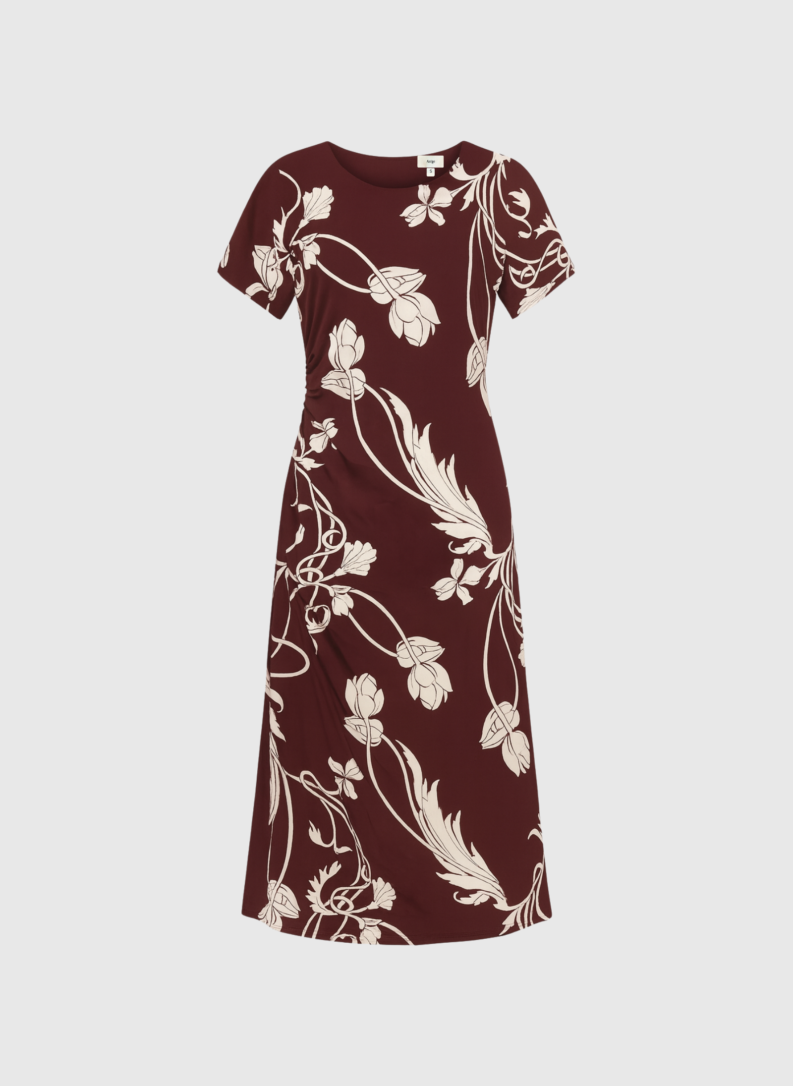 ROBE MIDI MALORA kriket bordeaux