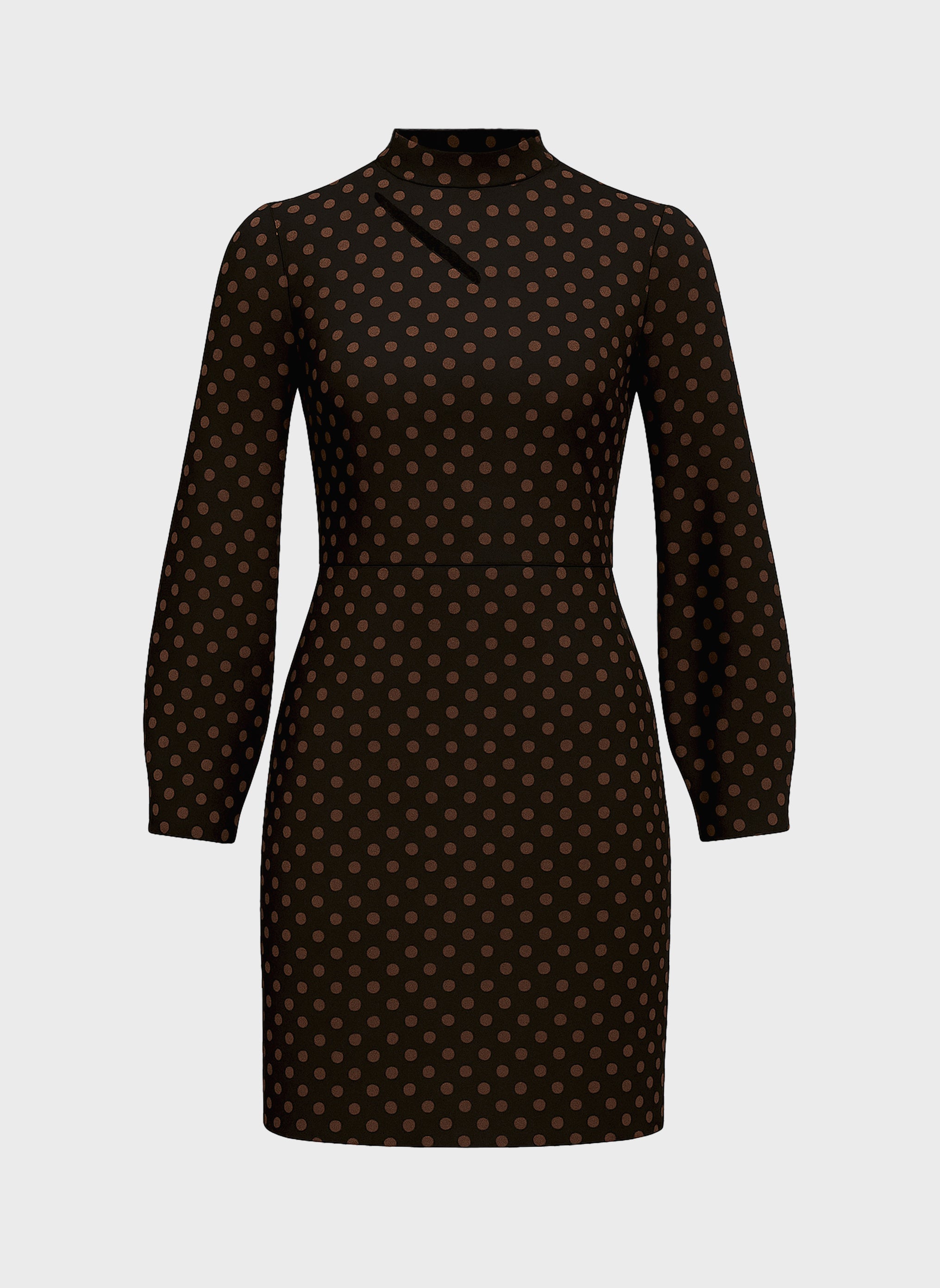 ROBE COURTE MALUKA palinto marron