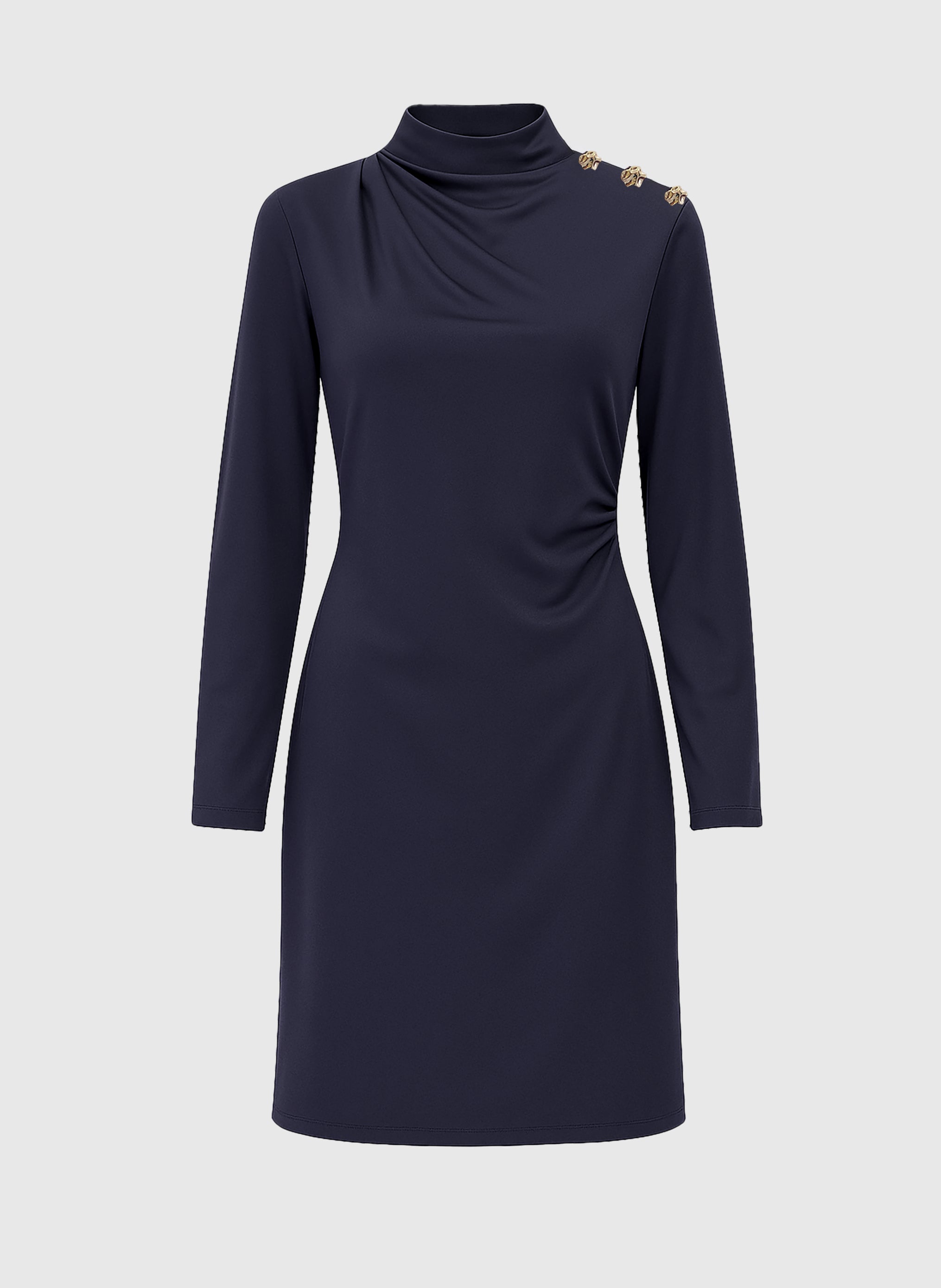 ROBE COURTE MANINON marine