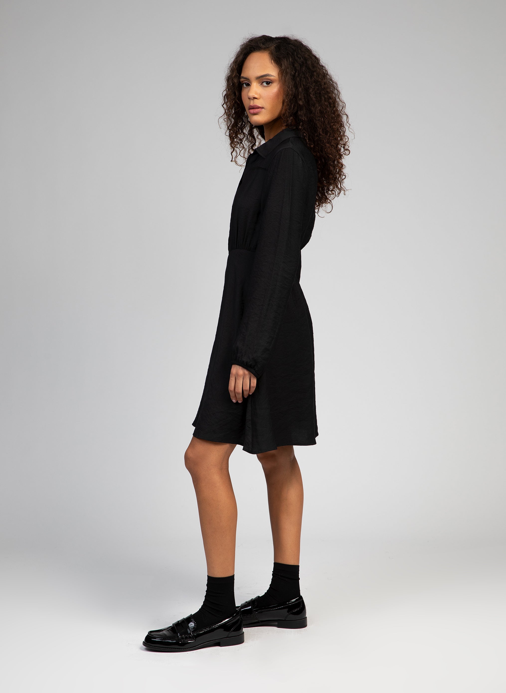 ROBE COURTE MARBELLI noir