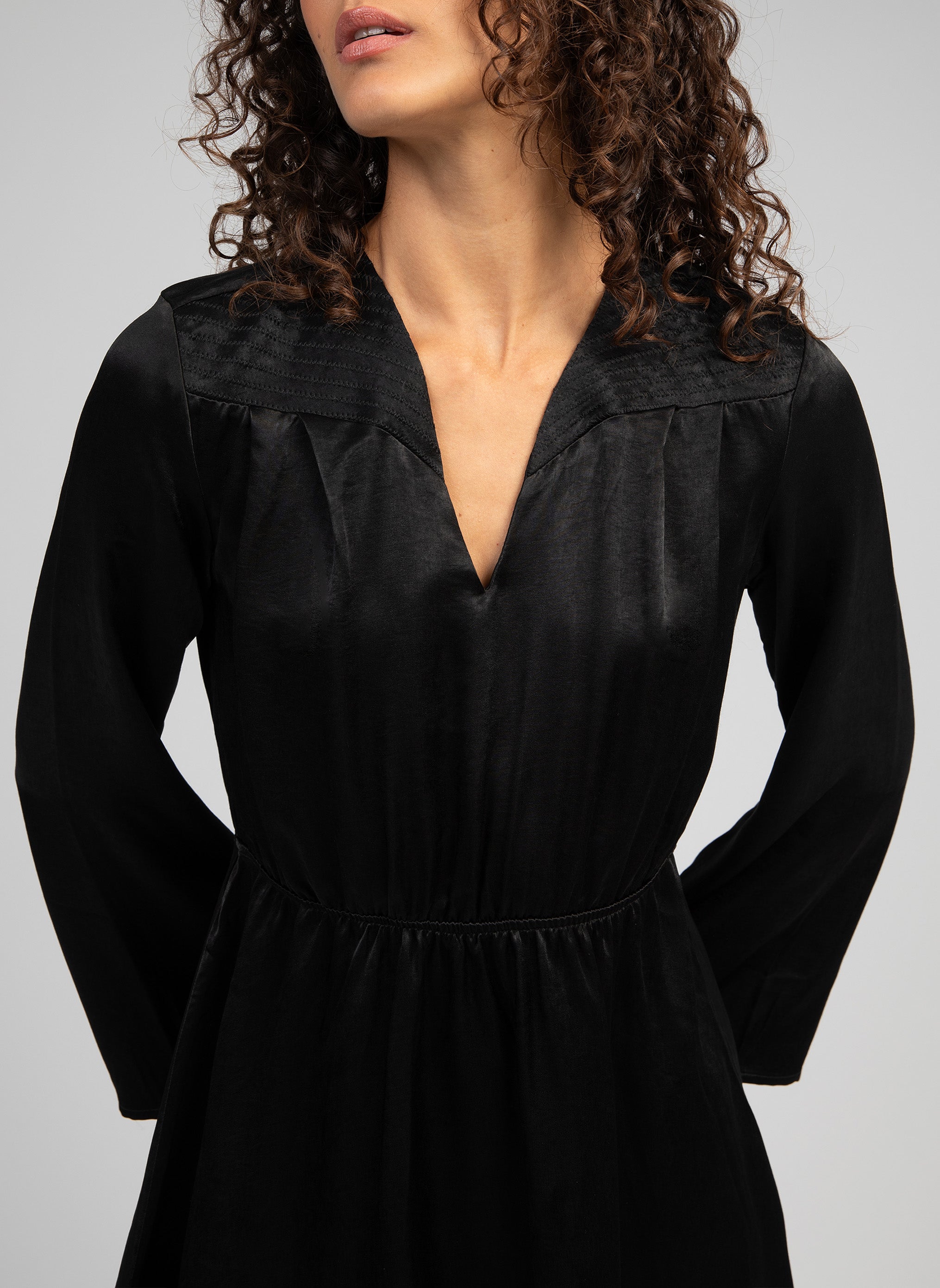 ROBE COURTE MARIBELA noir