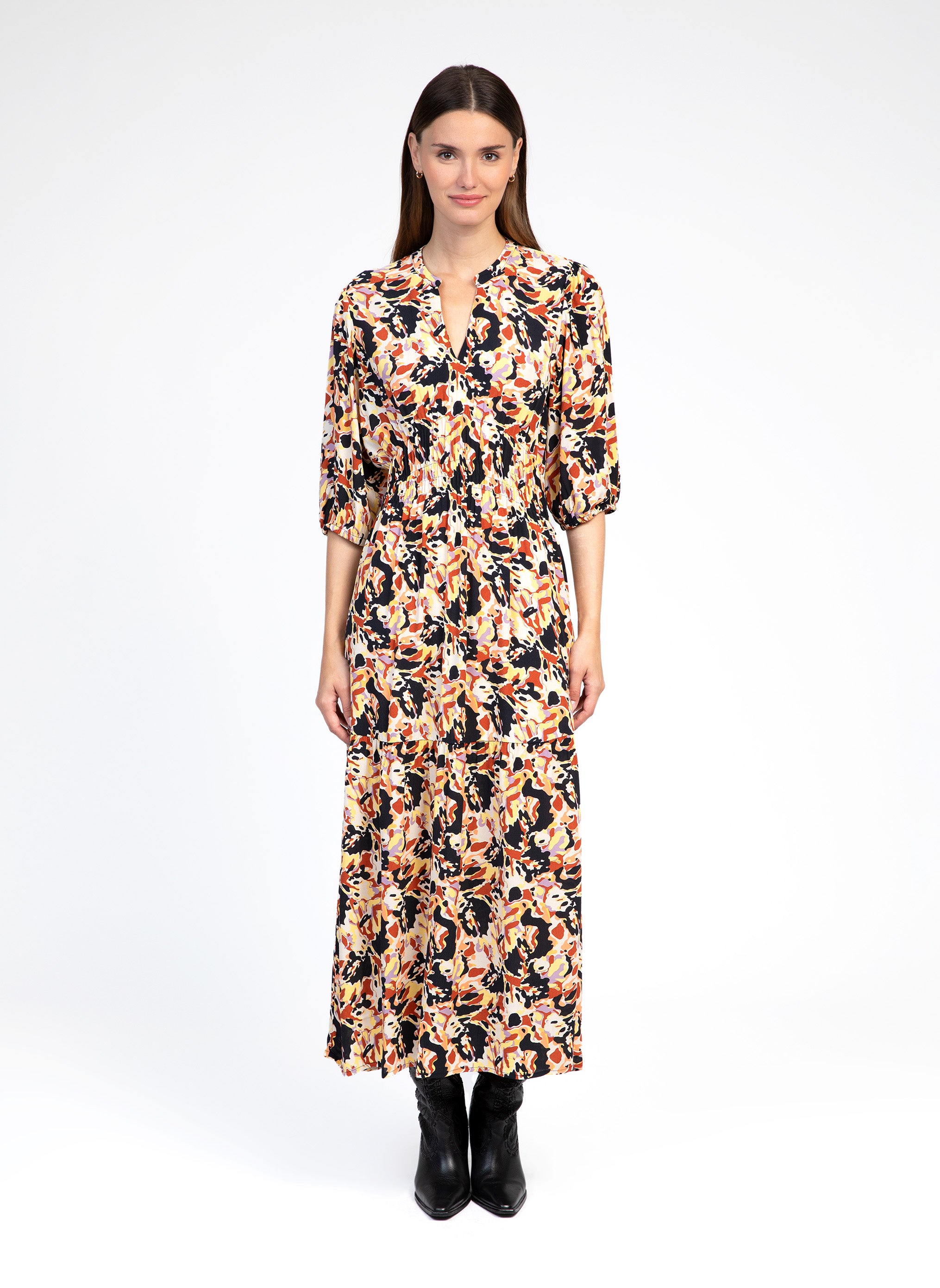 ROBE LONGUE MATINA ballet noir