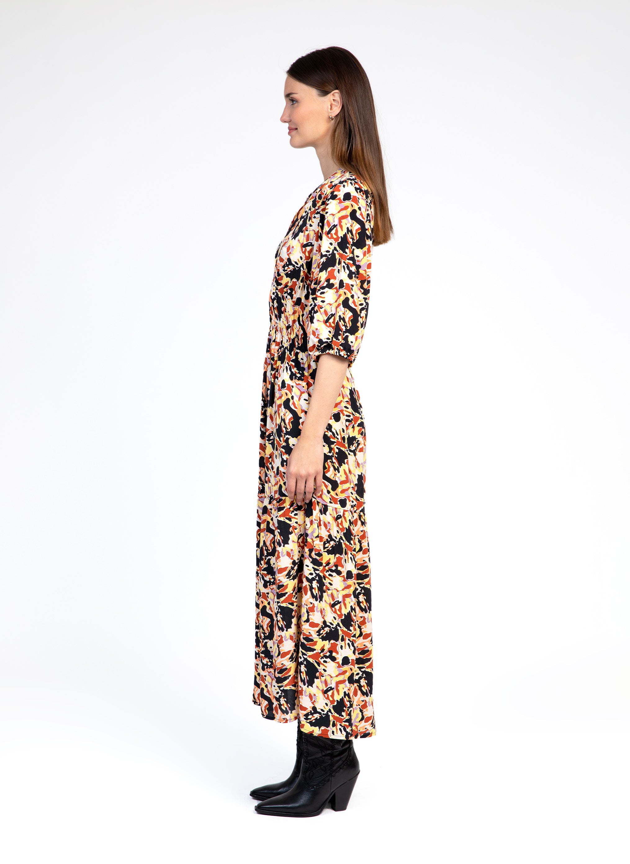 ROBE LONGUE MATINA ballet noir